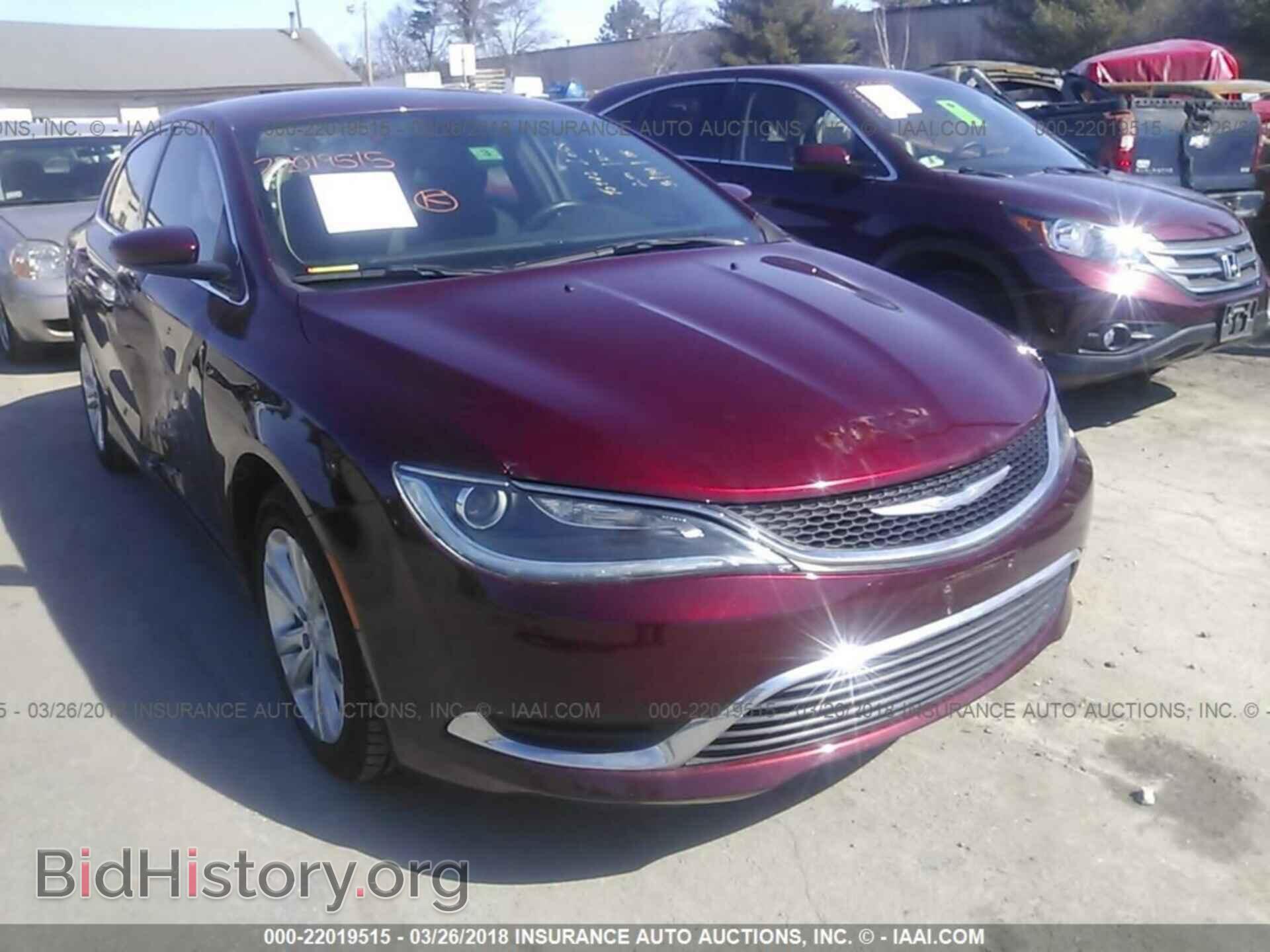 Photo 1C3CCCAB2FN670767 - Chrysler 200 2015