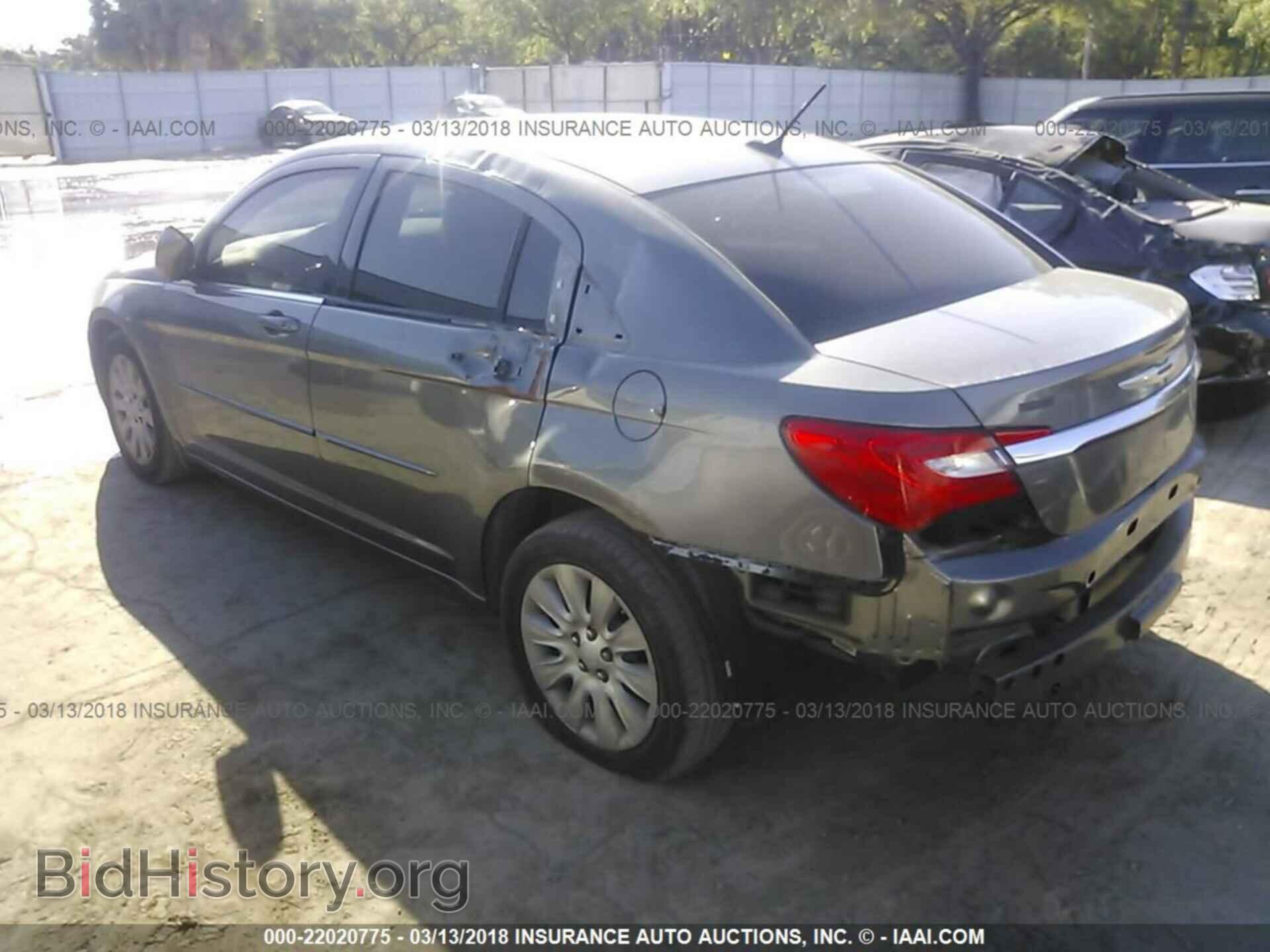 2012 Chrysler 200 - VIN: 1C3CCBAB9CN209992 - Фото 3