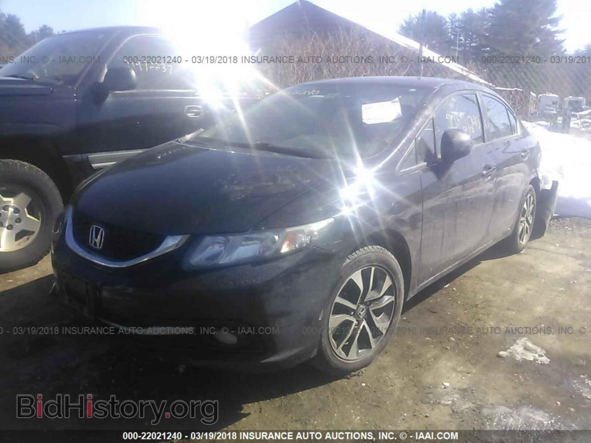 2013 Honda Civic - VIN: 2HGFB2F98DH502716 - Фото 2