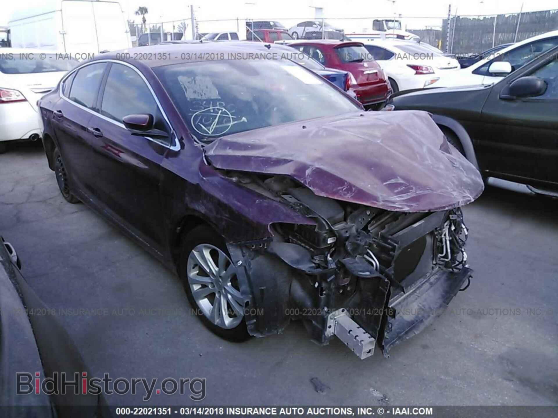Photo 1C3CCCAB1FN746673 - Chrysler 200 2015