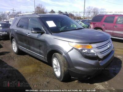 2011 Ford EXPLORER, gray — VIN 1FMHK7D80BGA24231, IAAI