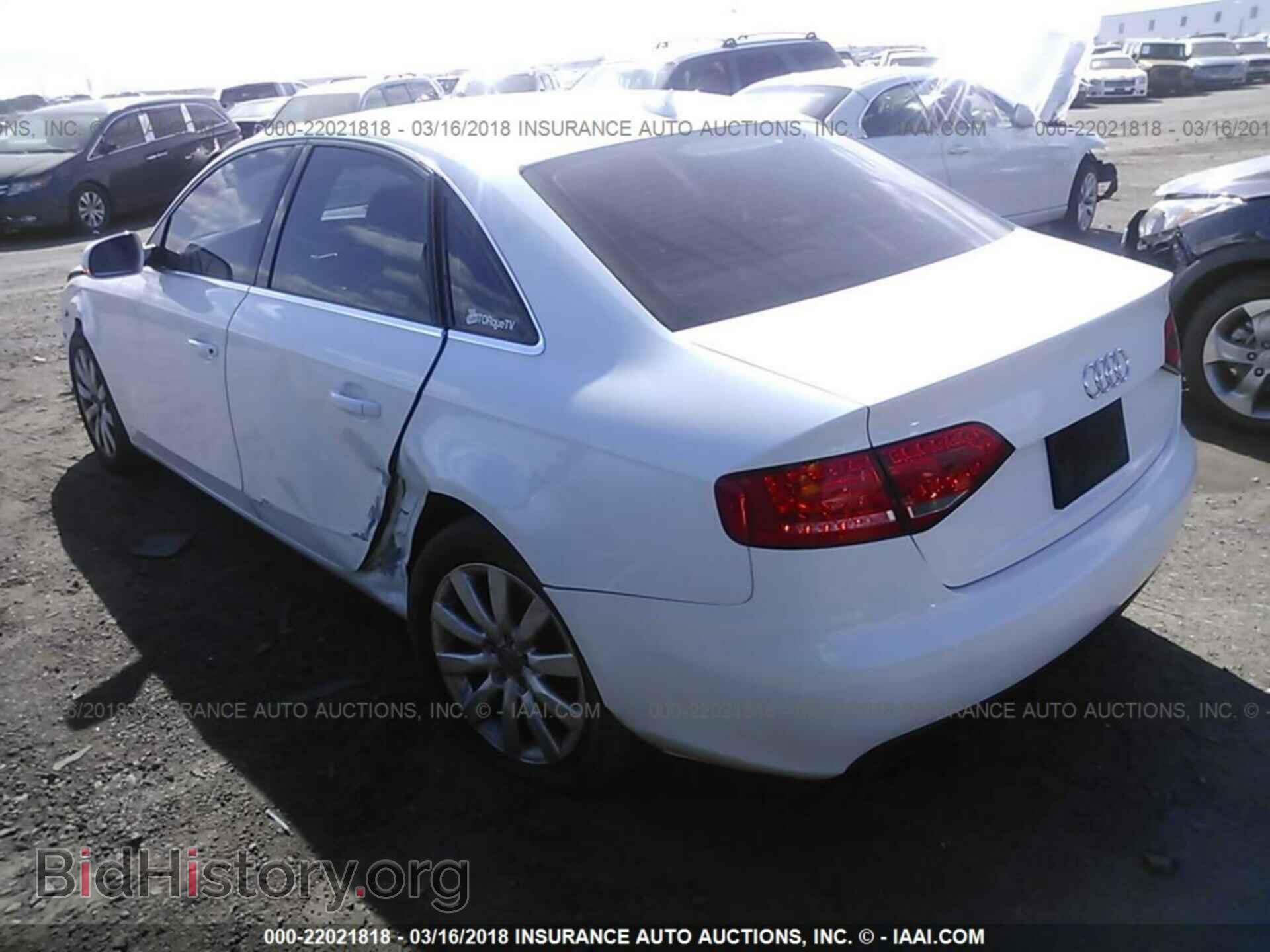 2012 Audi A4 - VIN: WAUBFAFL9CN014563 - Фото 3