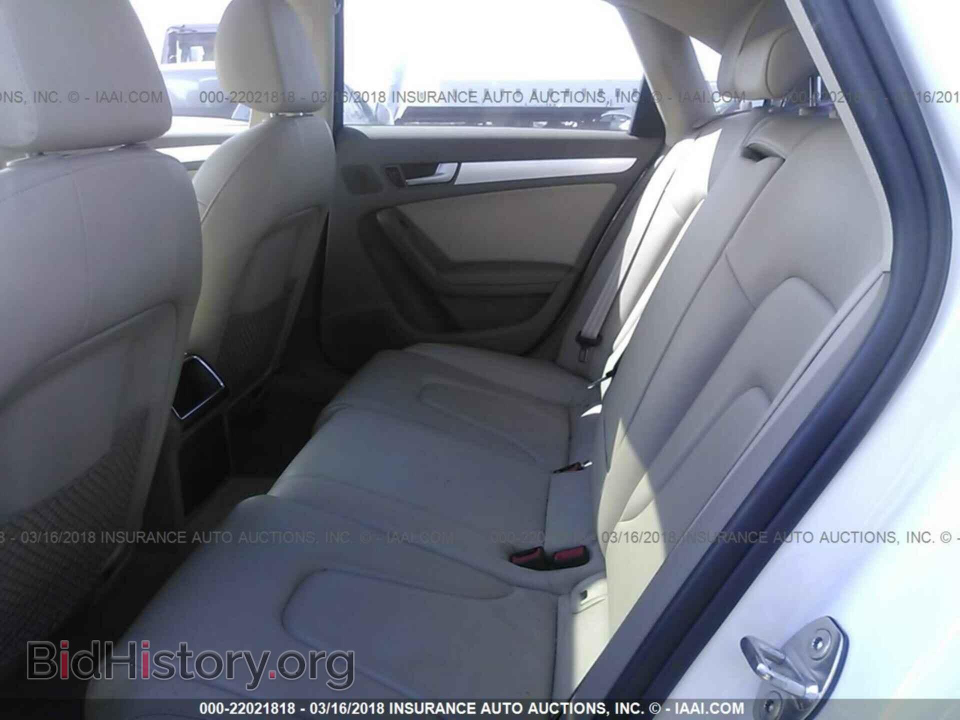 2012 Audi A4 - VIN: WAUBFAFL9CN014563 - Фото 8