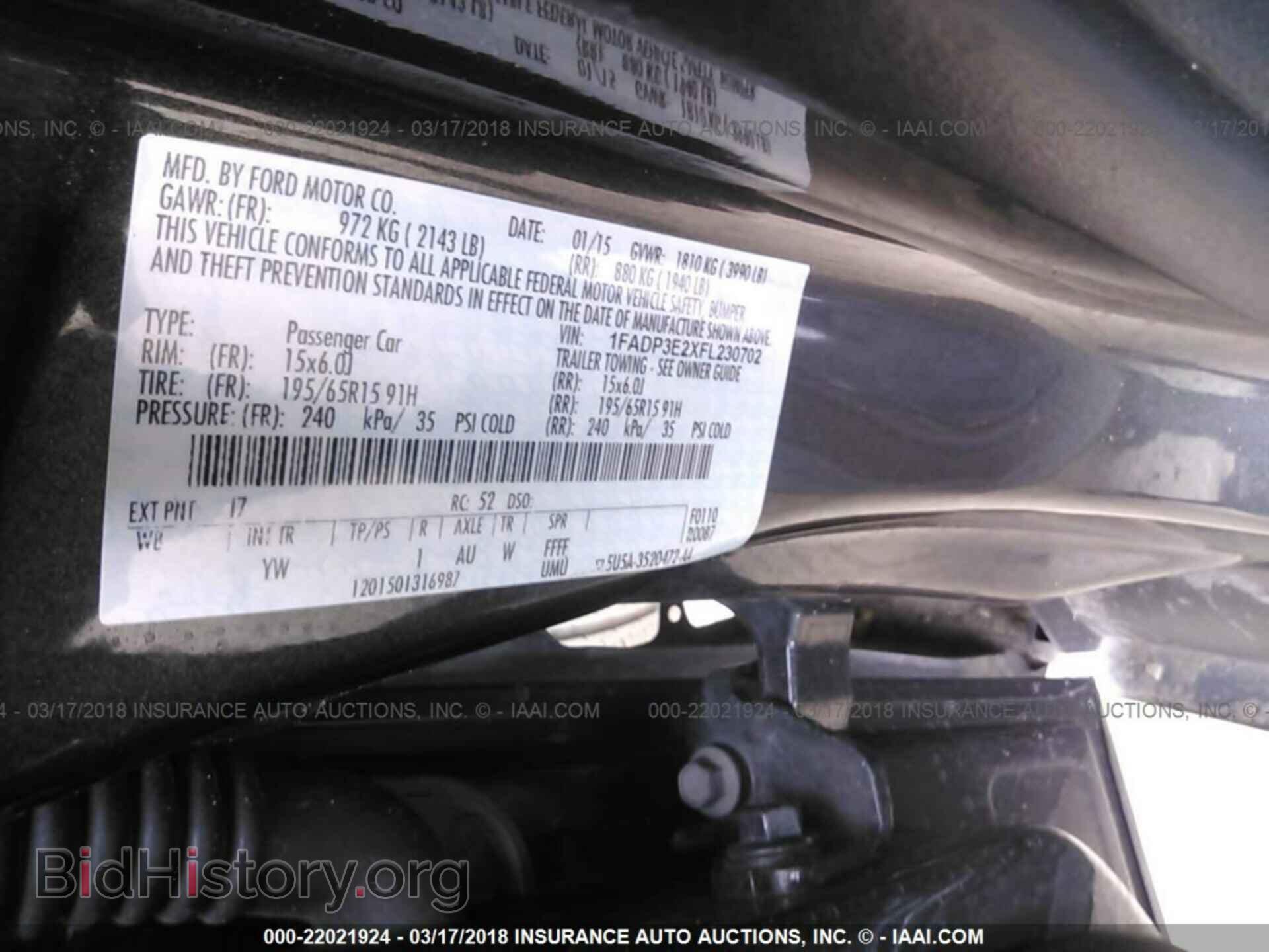 2015 Ford Focus - VIN: 1FADP3E2XFL230702 - Photo 9
