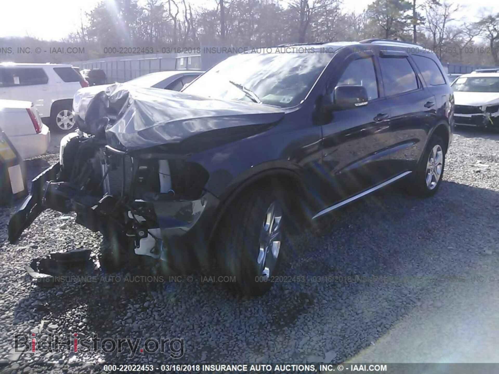 2014 Dodge Durango - VIN: 1C4RDJDG3EC484597 - Photo 2