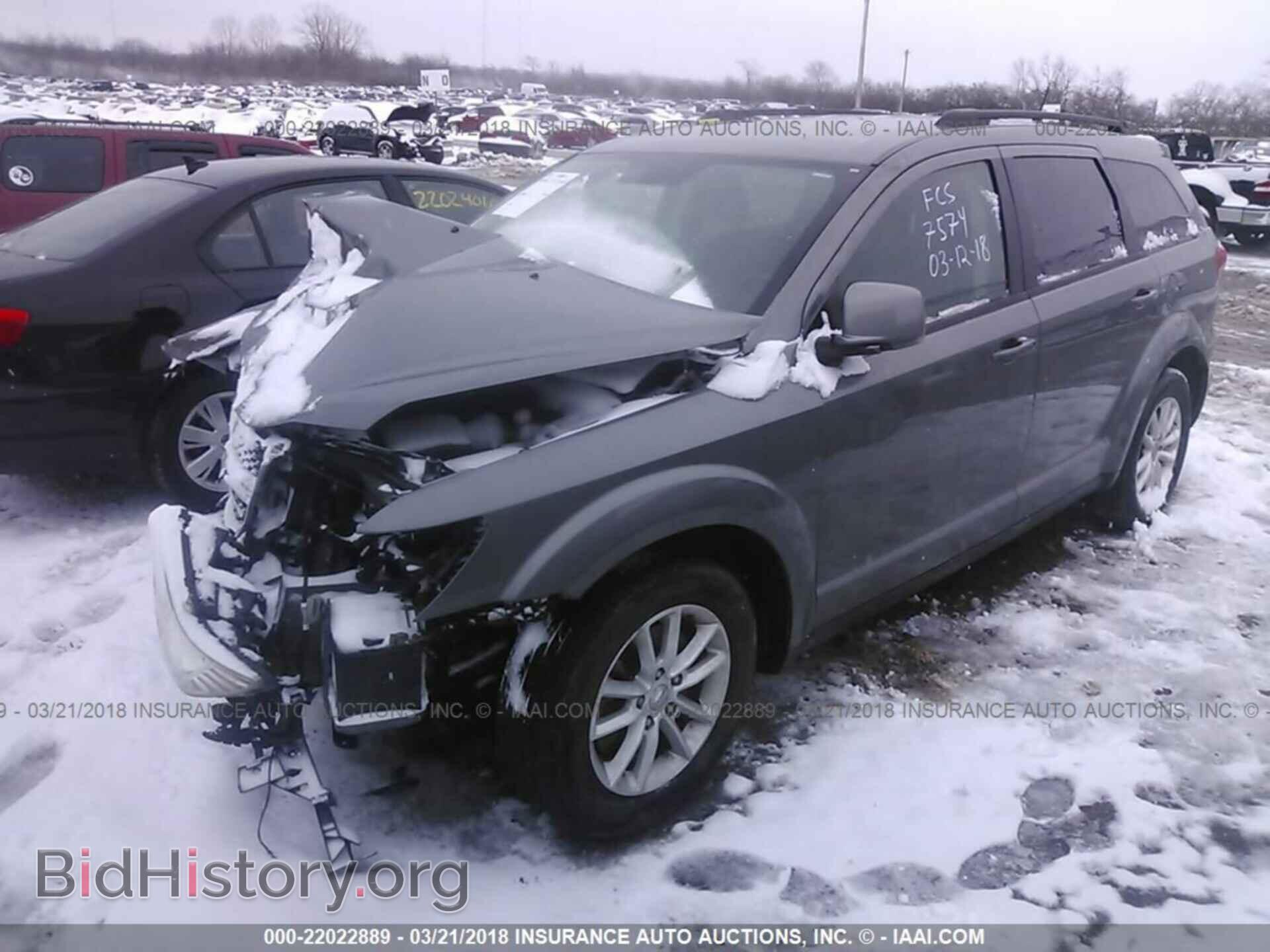 2013 Dodge Journey - VIN: 3C4PDCBG3DT517574 - Фото 2