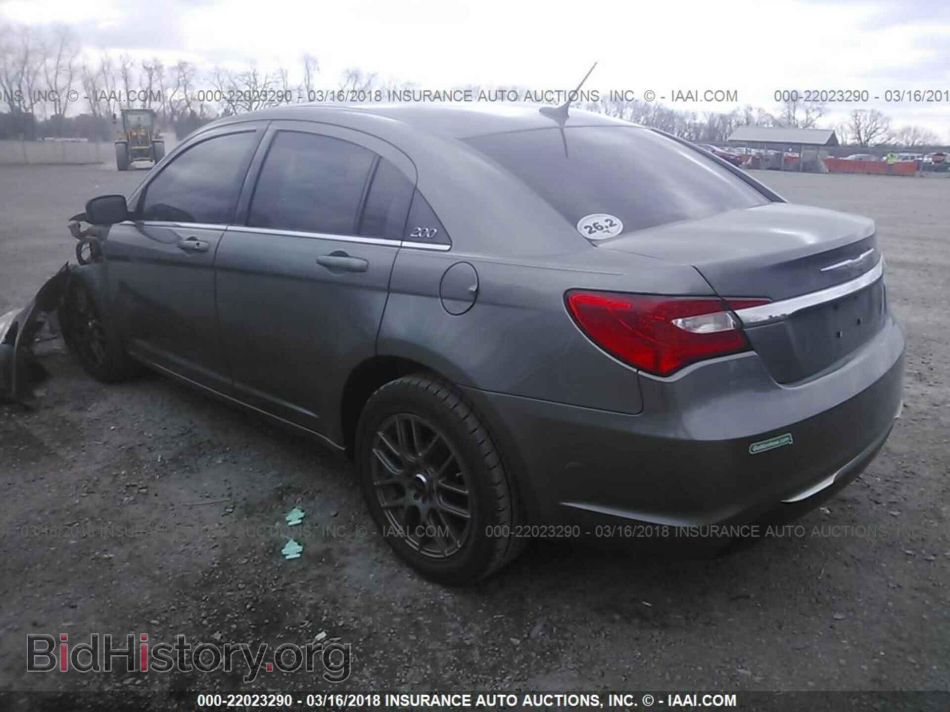 2012 Chrysler 200 - VIN: 1C3CCBBB2CN113927 - Фото 3