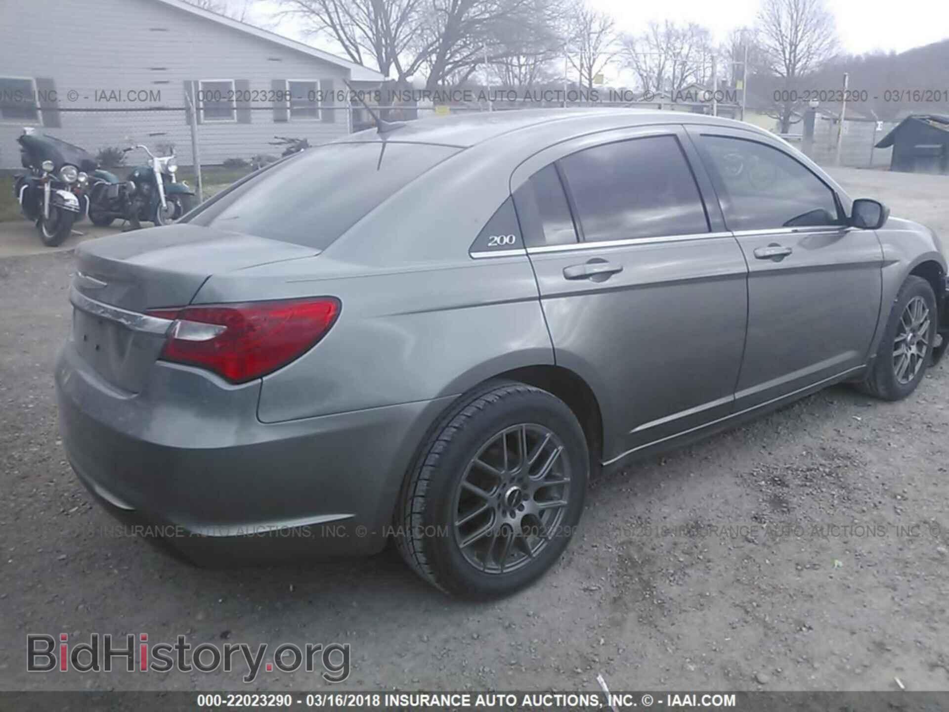 2012 Chrysler 200 - VIN: 1C3CCBBB2CN113927 - Фото 4