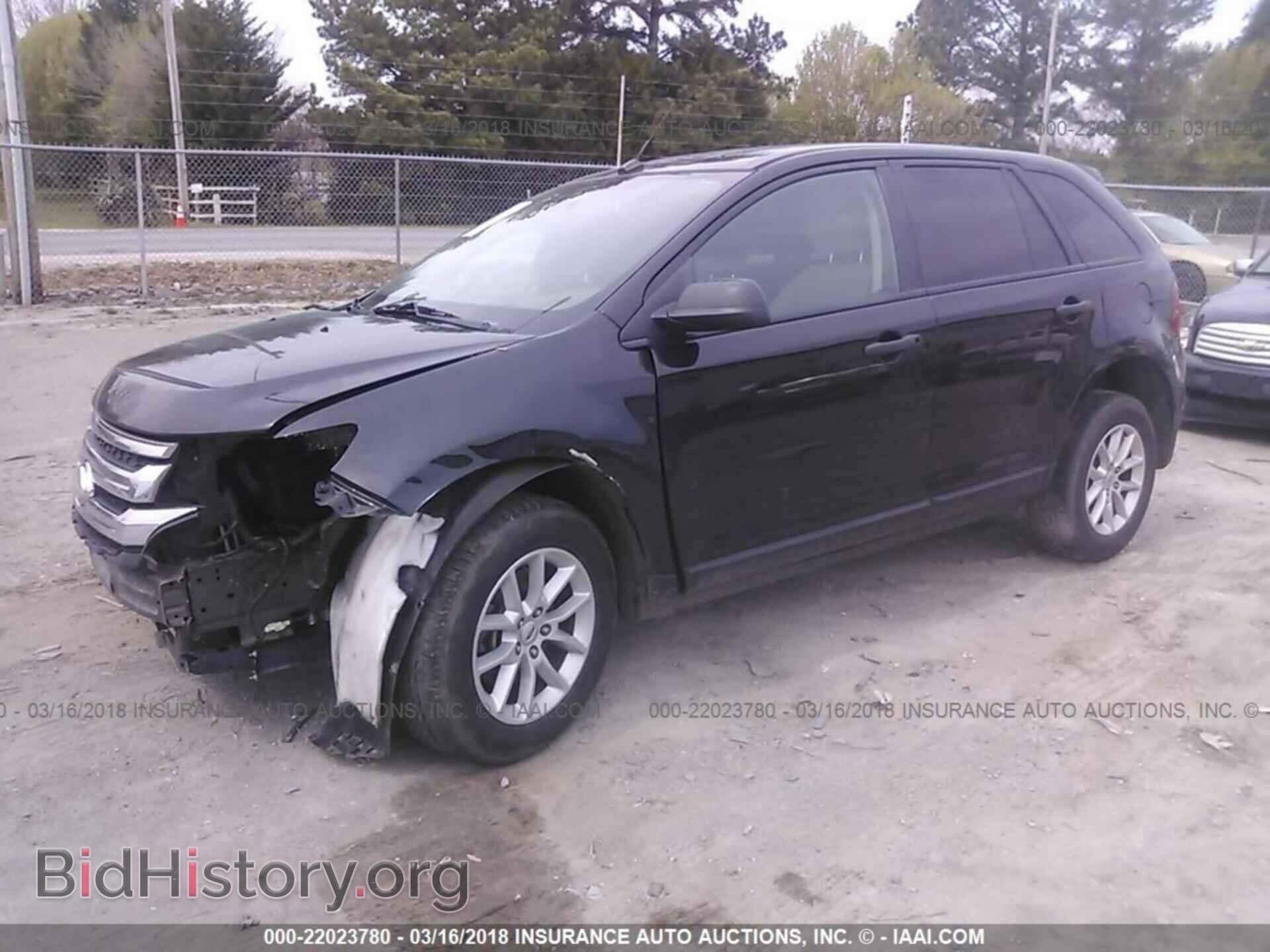 2013 Ford Edge - VIN: 2FMDK3GC5DBC37404 - Фото 2