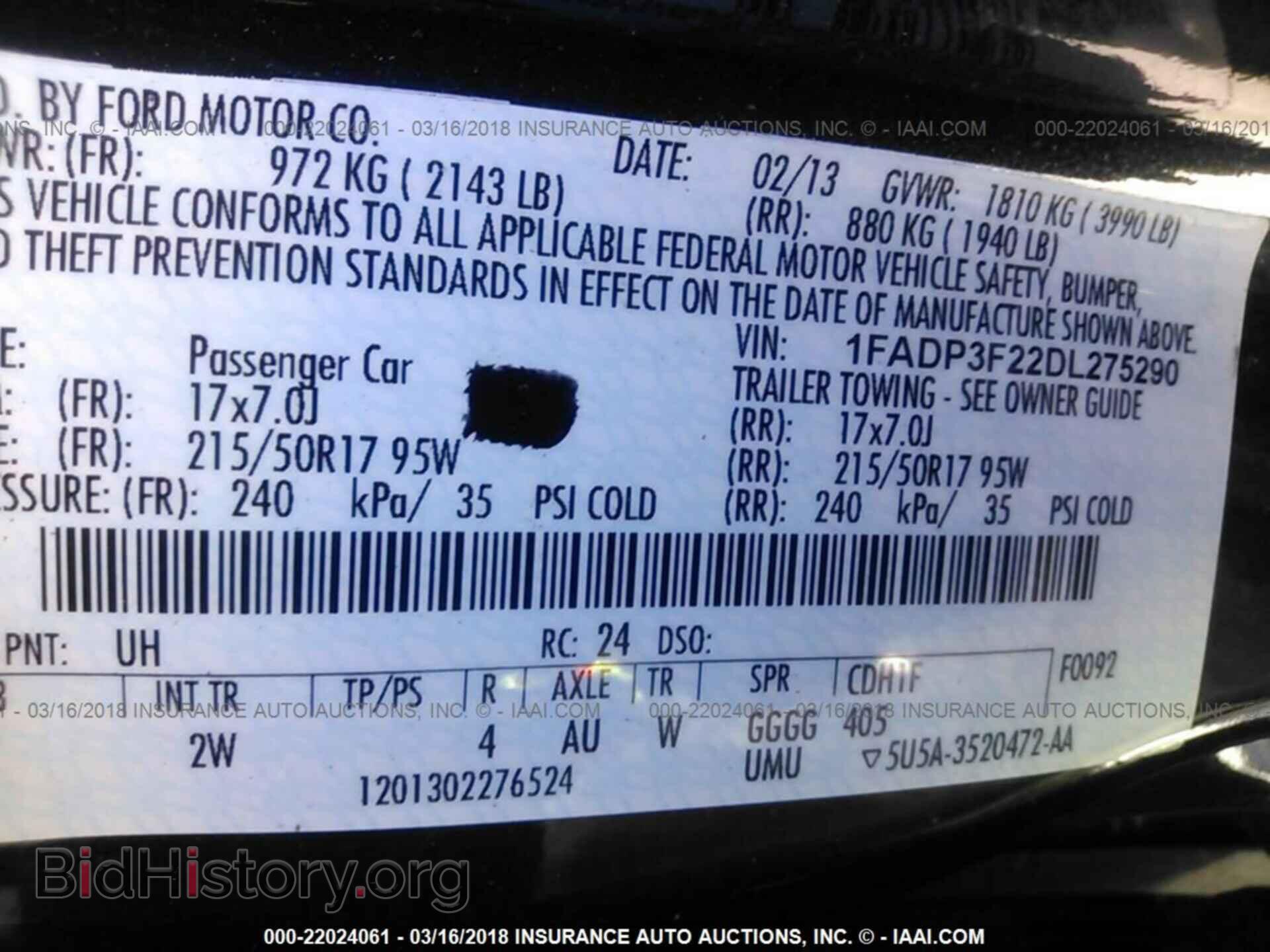 2013 Ford Focus - VIN: 1FADP3F22DL275290 - Photo 9