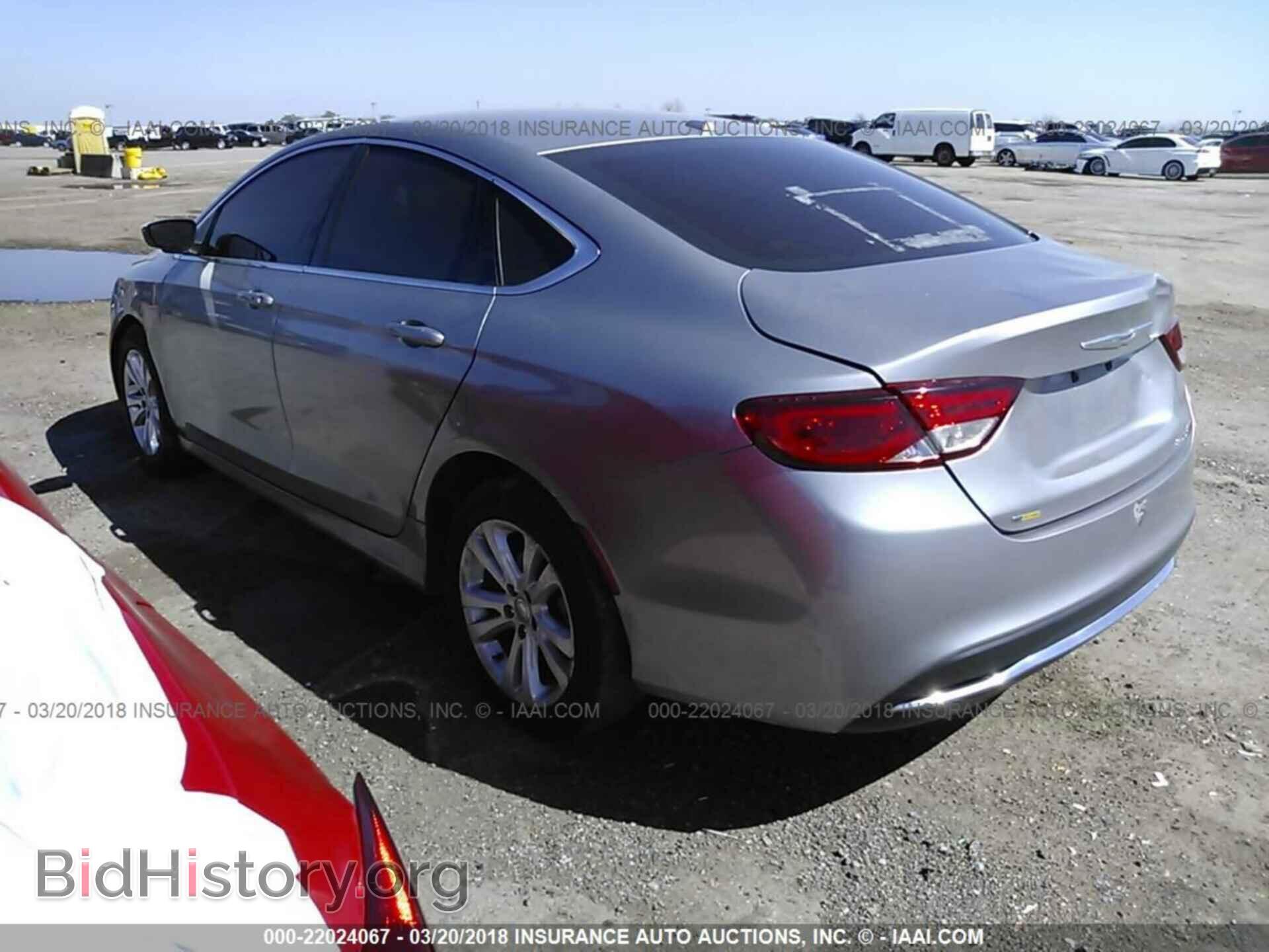 2016 Chrysler 200 - VIN: 1C3CCCAB8GN126453 - Фото 3
