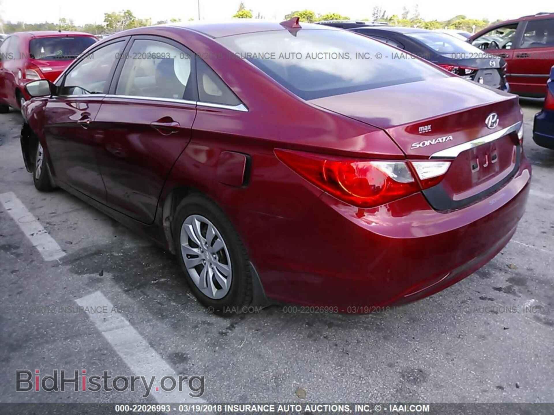 2012 Hyundai Sonata - VIN: 5NPEB4ACXCH422509 - Фото 3