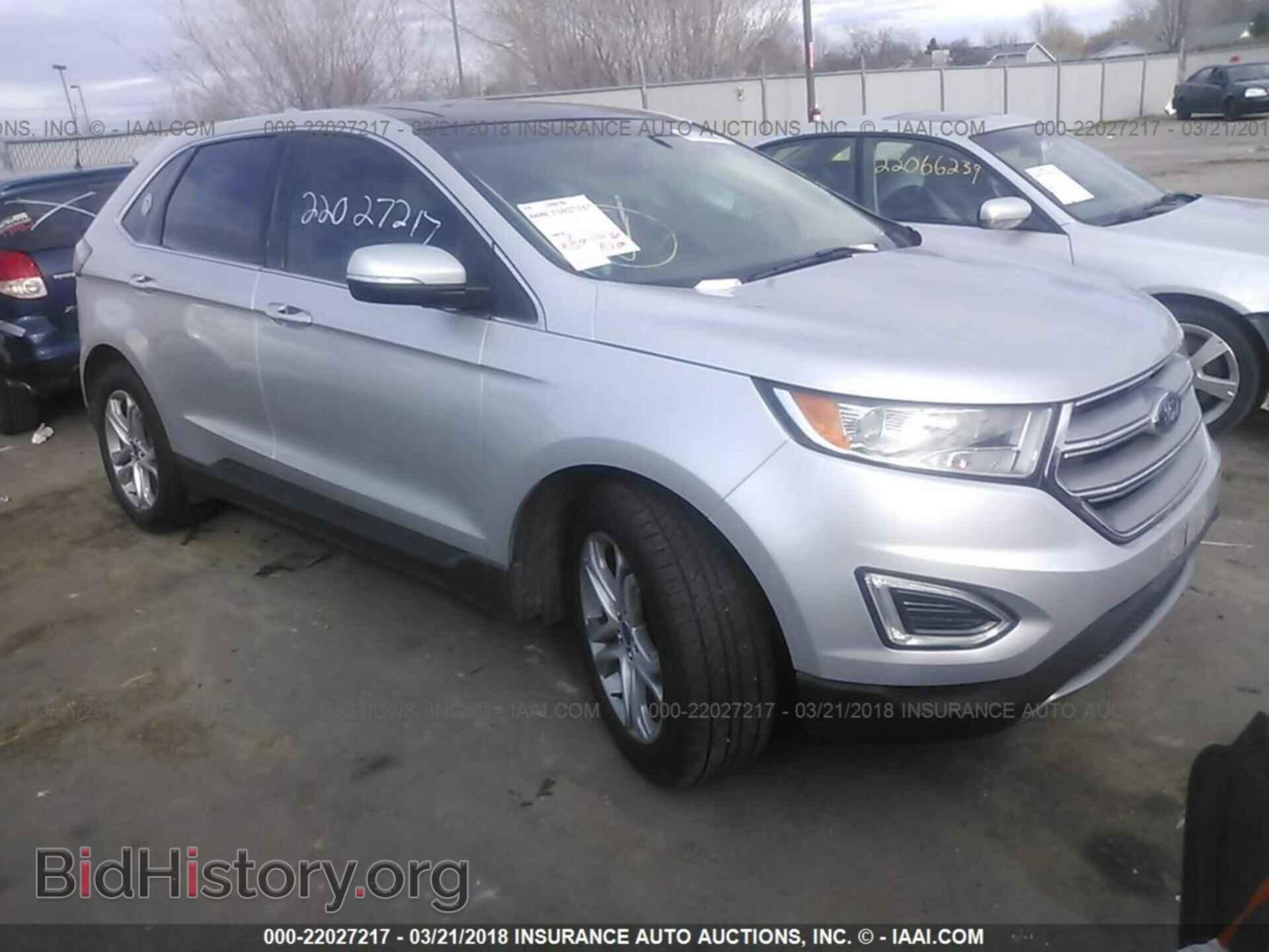 Фотография 2FMTK4K80FBB09062 - Ford Edge 2015