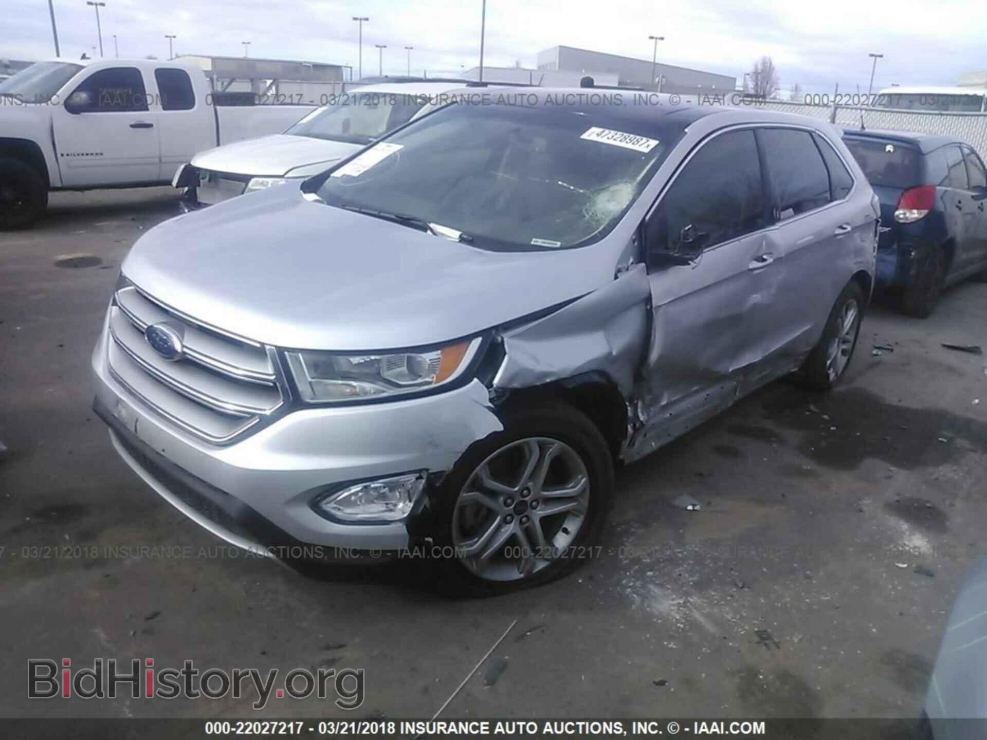 2015 Ford Edge - VIN: 2FMTK4K80FBB09062 - Photo 2