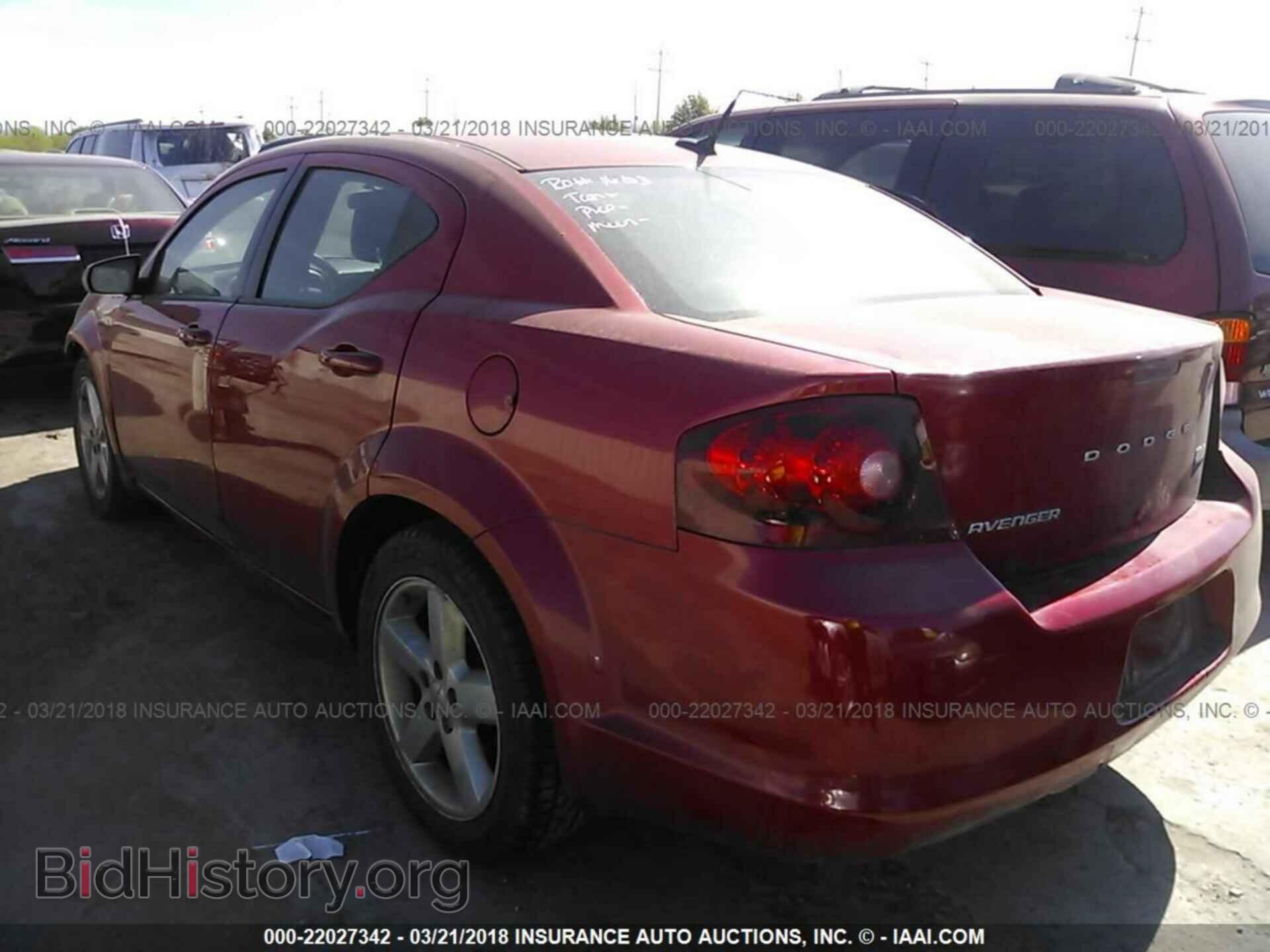 2013 Dodge Avenger - VIN: 1C3CDZAB9DN632465 - Photo 3