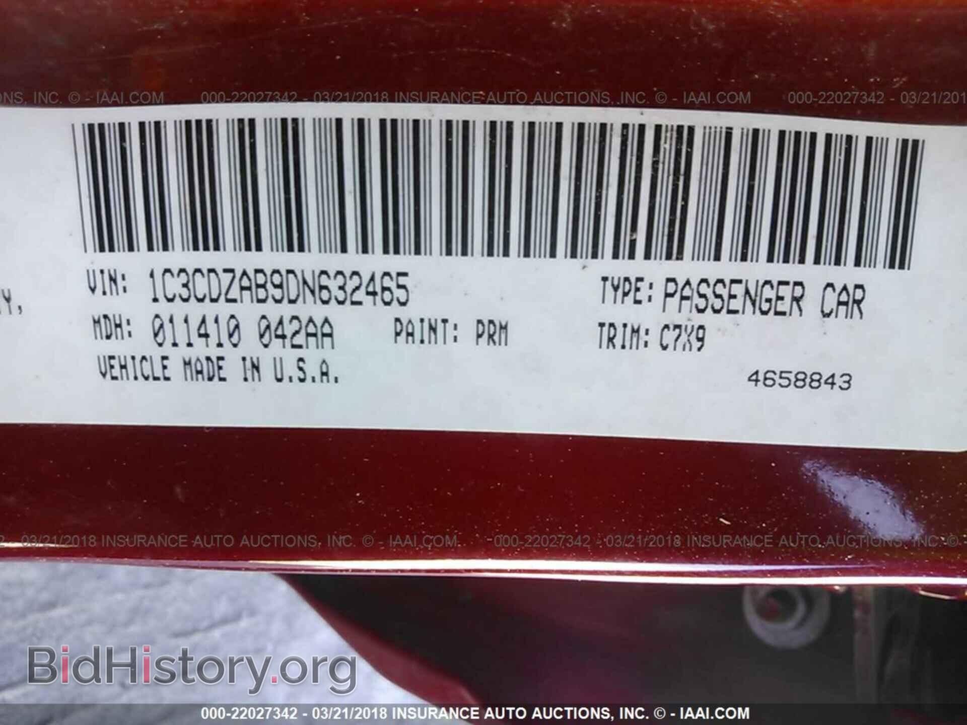 2013 Dodge Avenger - VIN: 1C3CDZAB9DN632465 - Photo 9