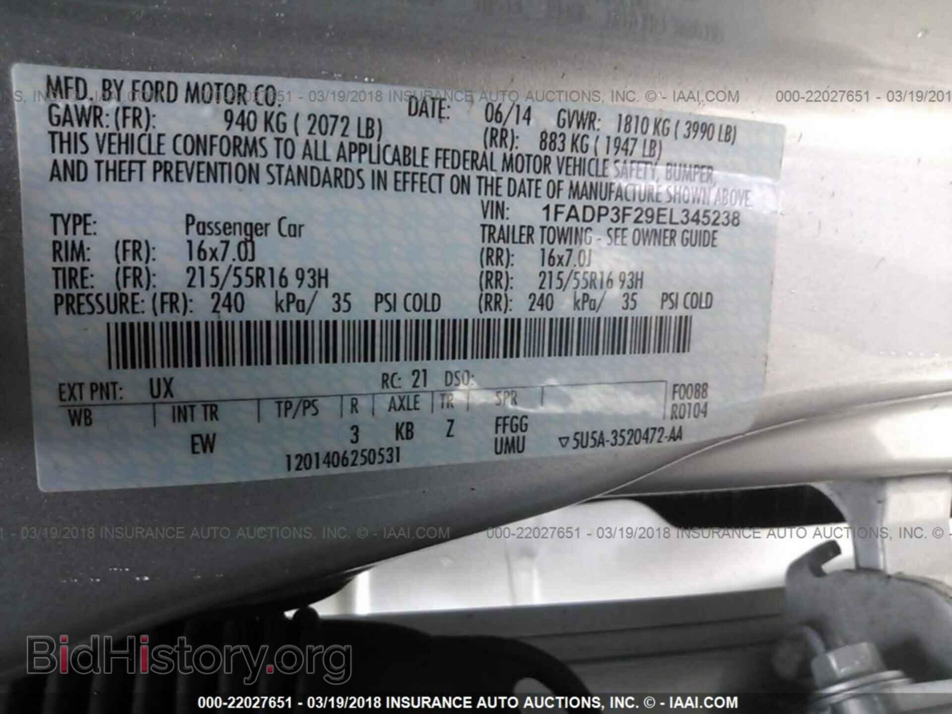 2014 Ford Focus - VIN: 1FADP3F29EL345238 - Photo 9