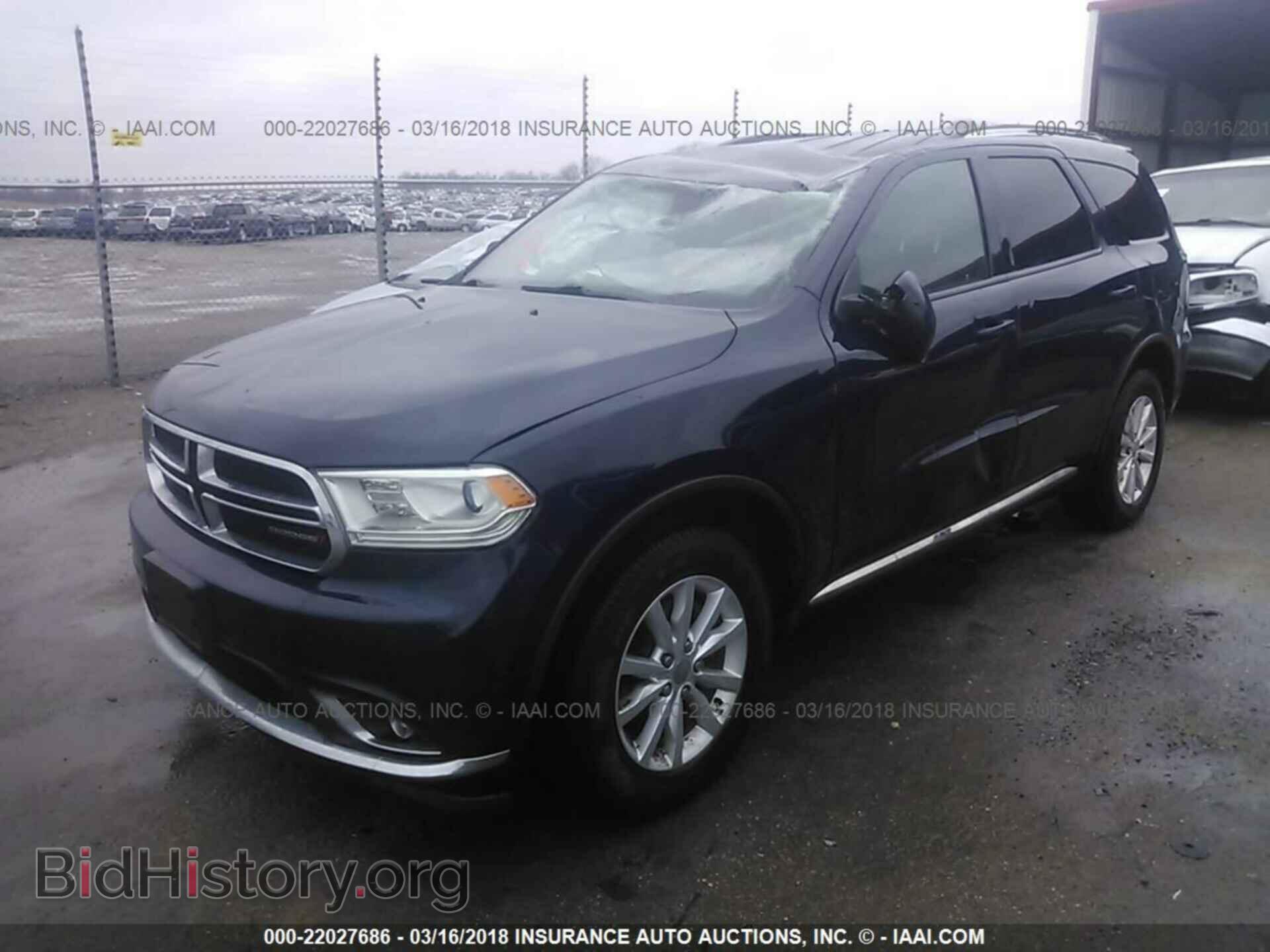 2014 Dodge Durango - VIN: 1C4RDJAG0EC484268 - Photo 2