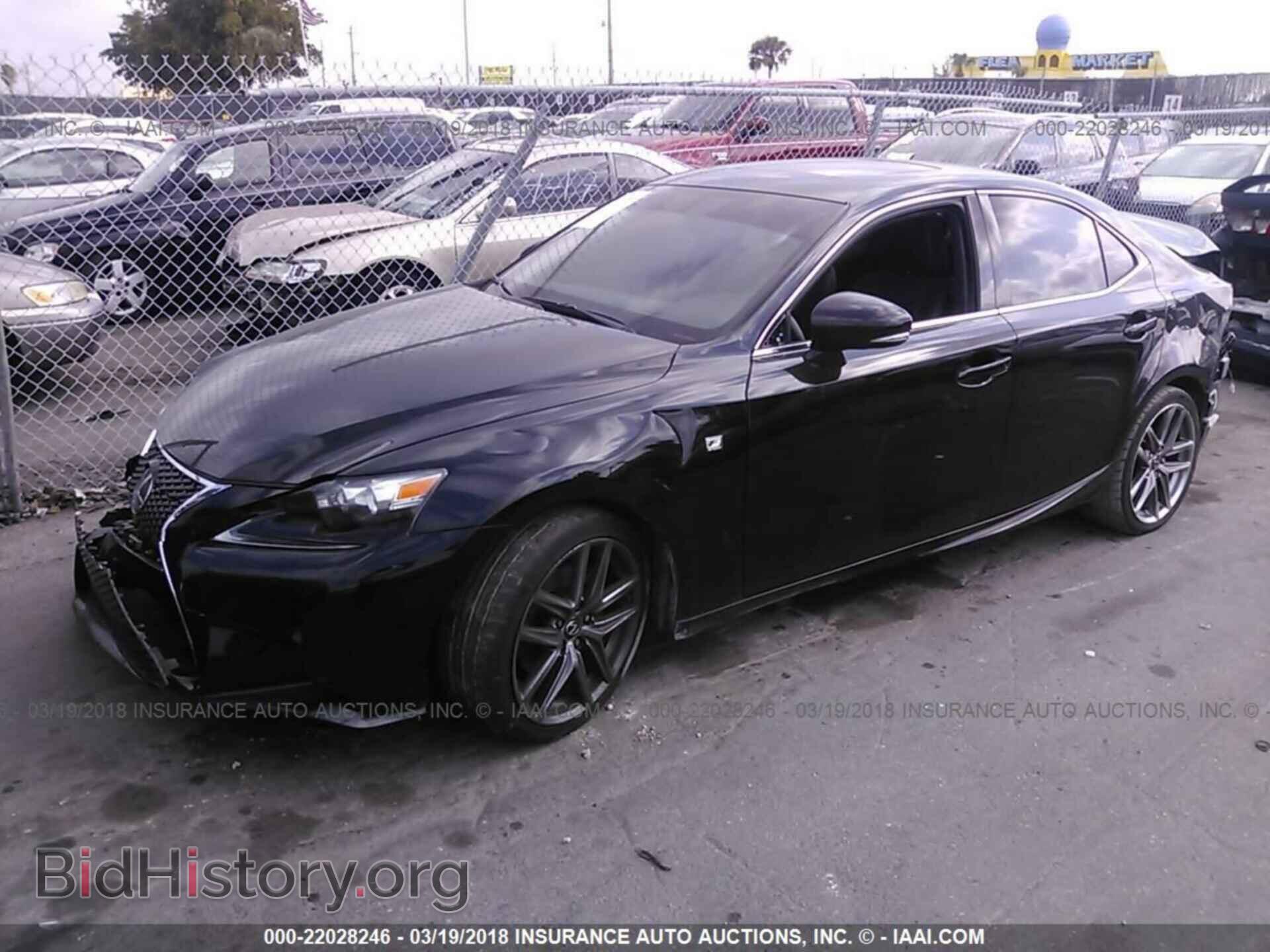 2014 Lexus Is - VIN: JTHBF1D29E5001486 - Фото 2
