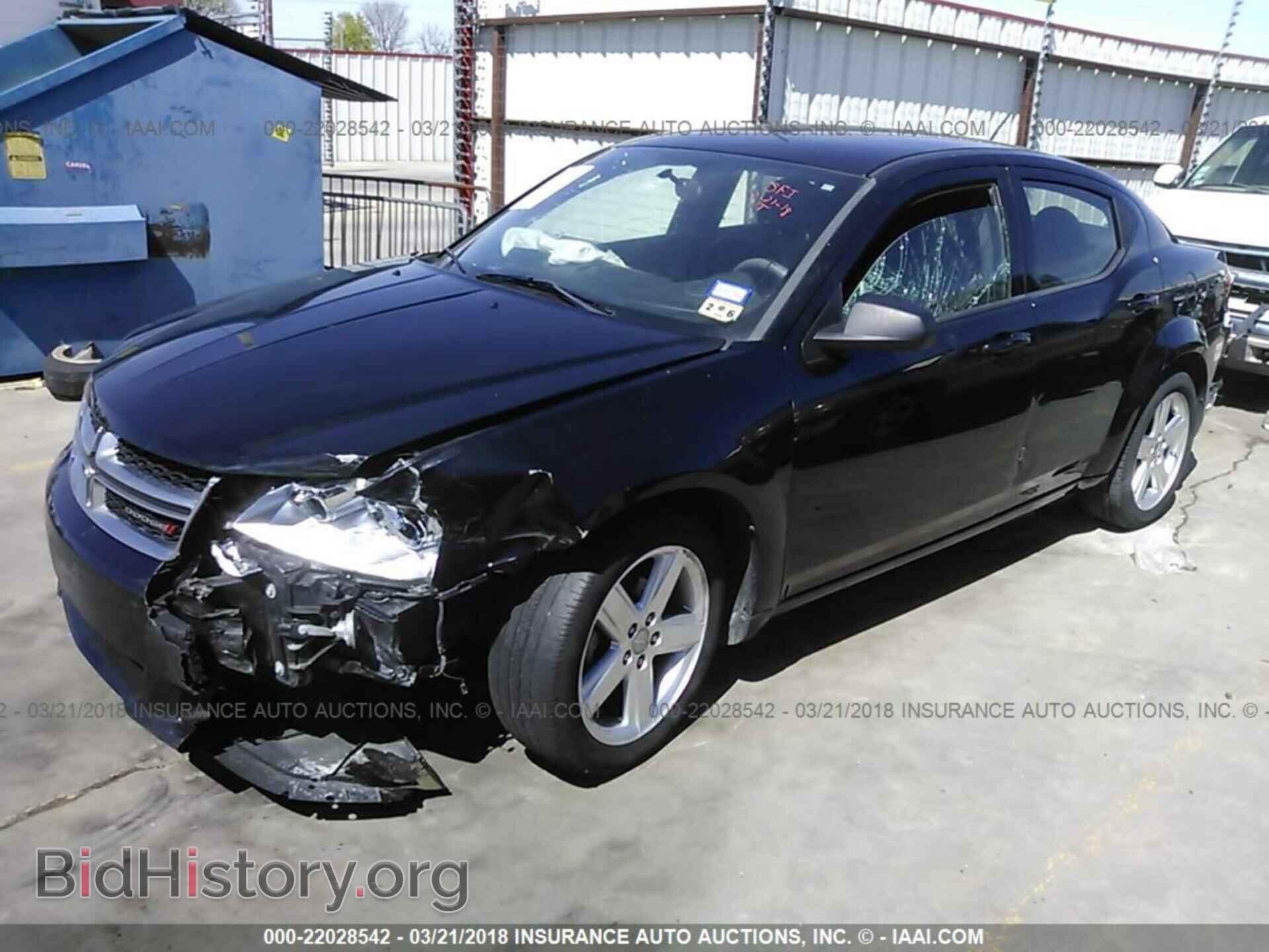 2013 Dodge Avenger - VIN: 1C3CDZABXDN529894 - Фото 2