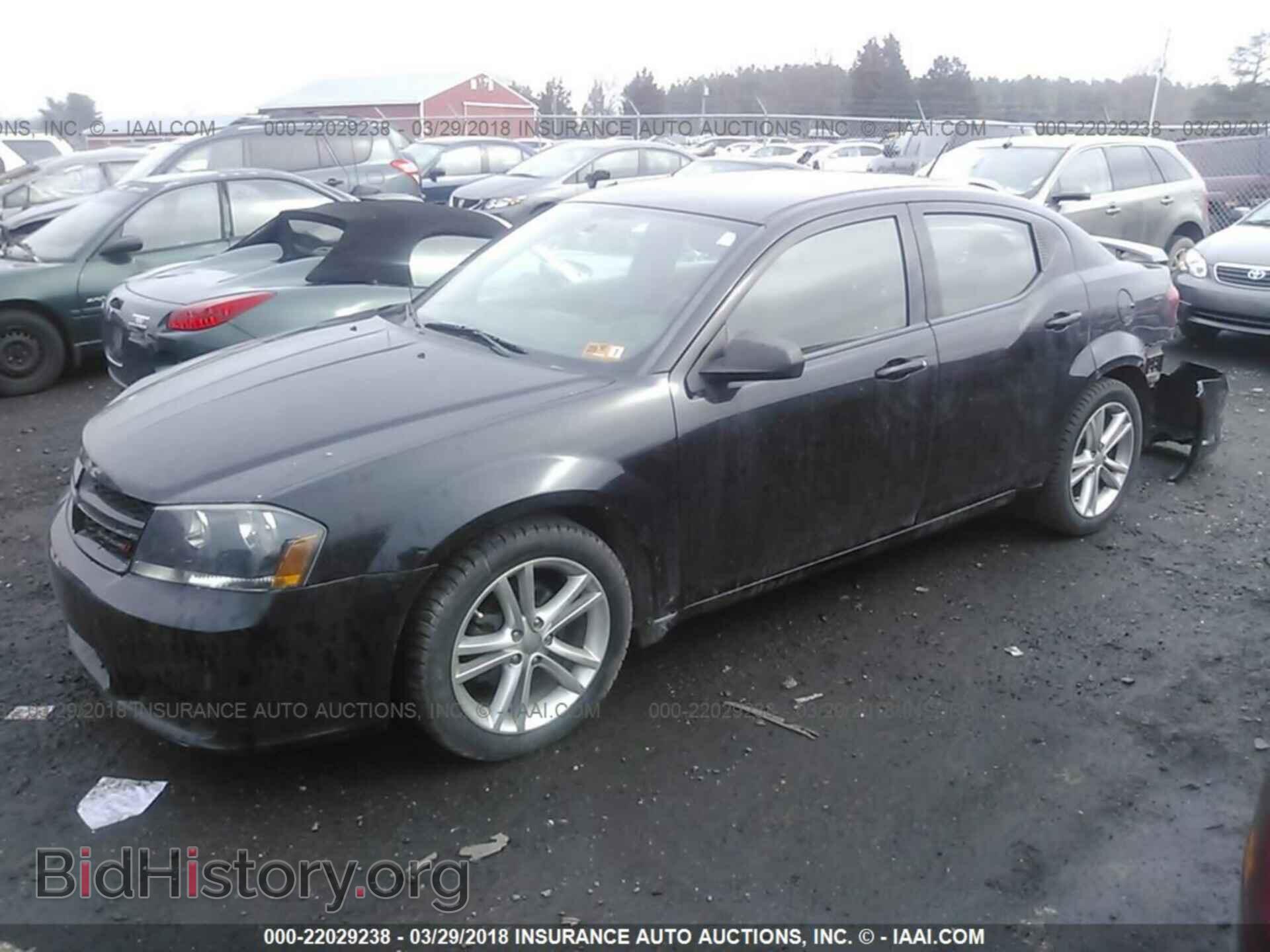 2013 Dodge Avenger - VIN: 1C3CDZAG9DN756084 - Фото 2