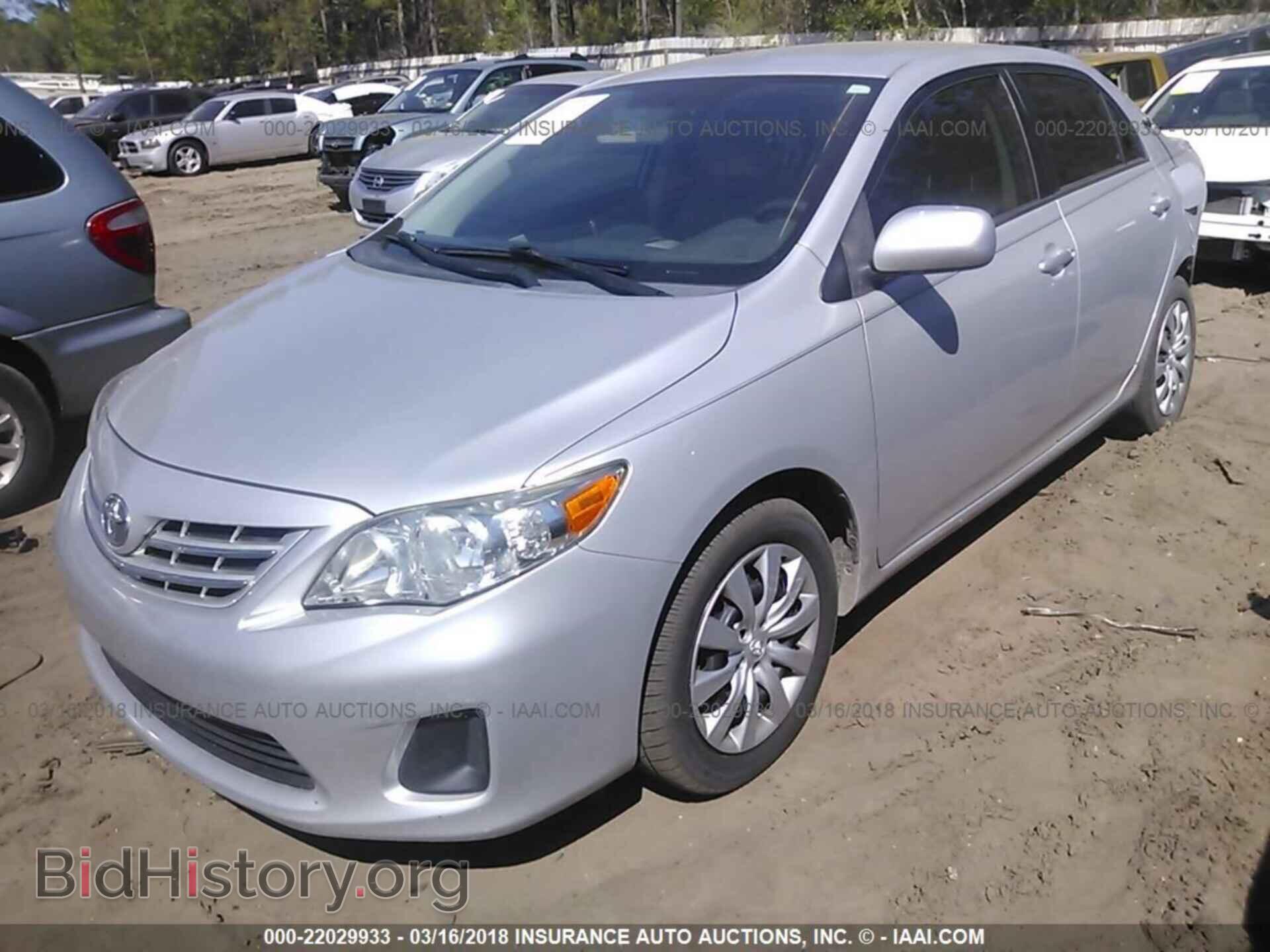 2013 Toyota Corolla - VIN: 2T1BU4EE0DC962903 - Фото 2