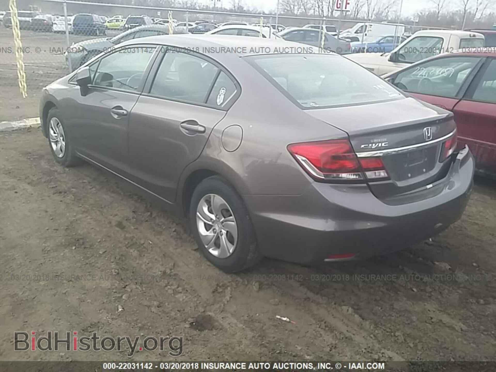 2013 Honda Civic - VIN: 19XFB2F51DE036179 - Фото 3