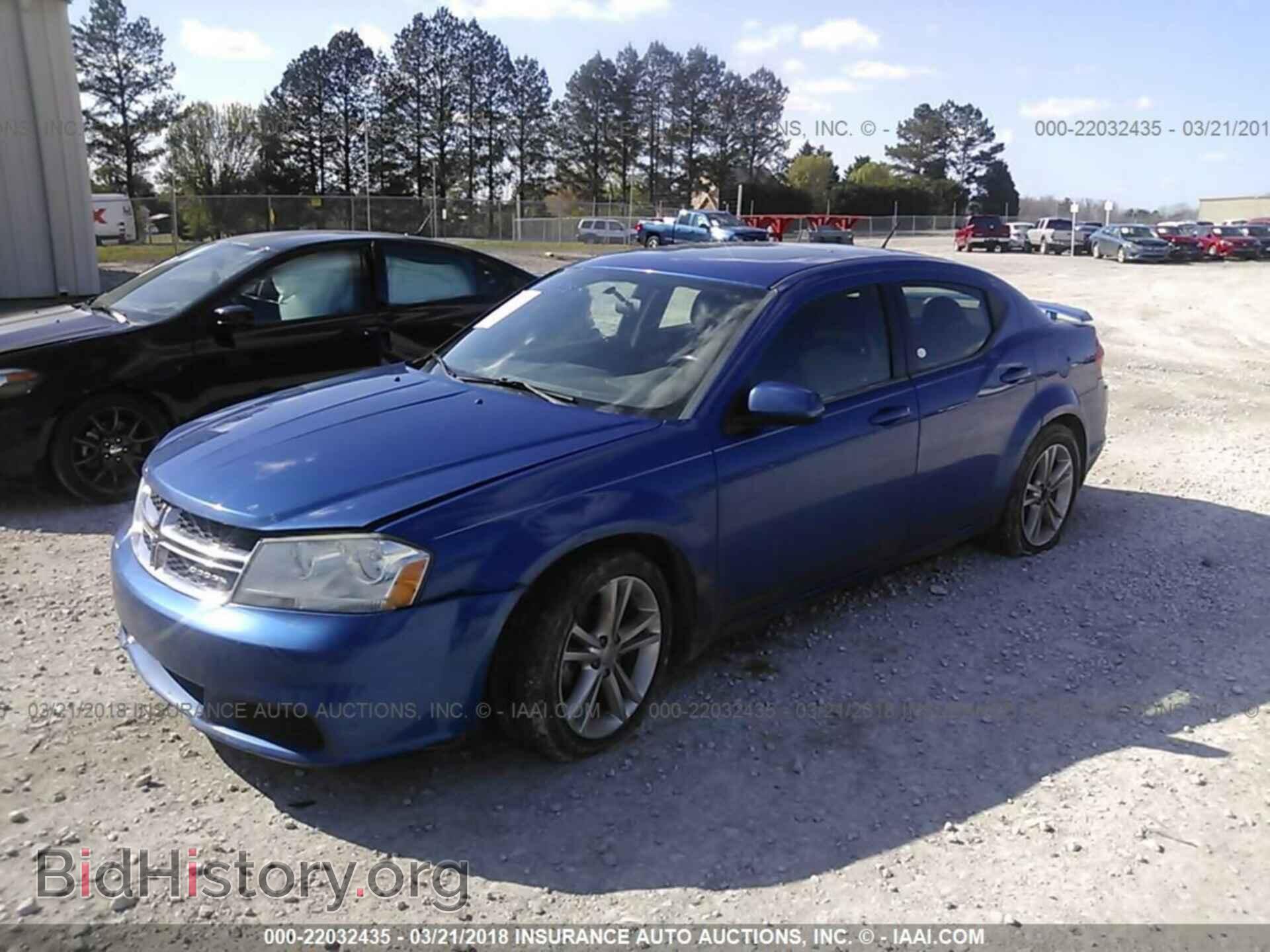 2012 Dodge Avenger - VIN: 1C3CDZCB5CN189937 - Фото 2