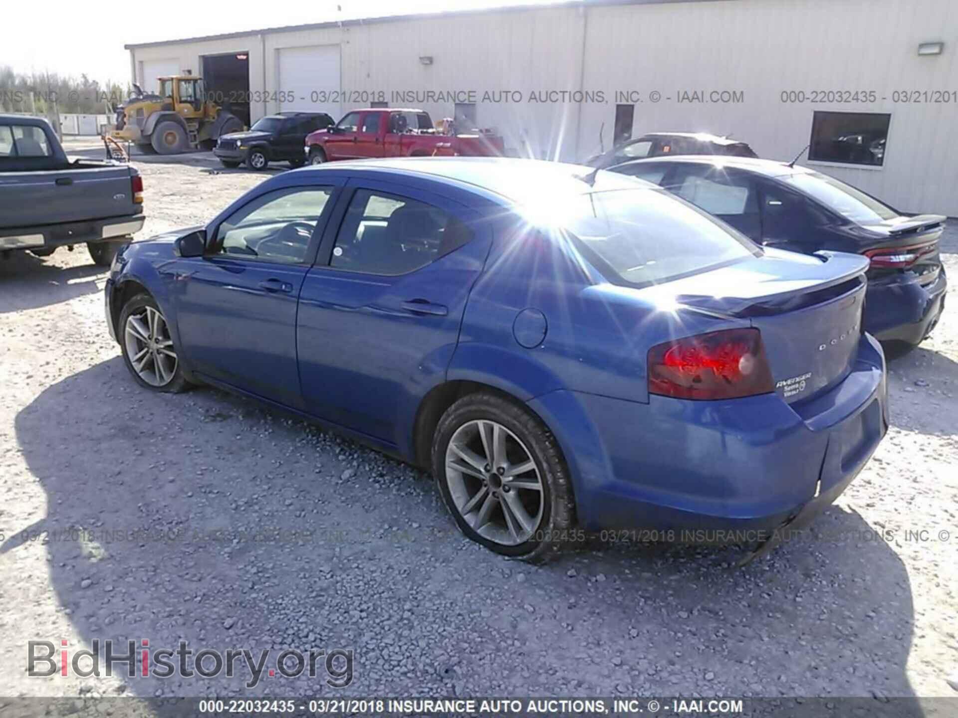 2012 Dodge Avenger - VIN: 1C3CDZCB5CN189937 - Фото 3