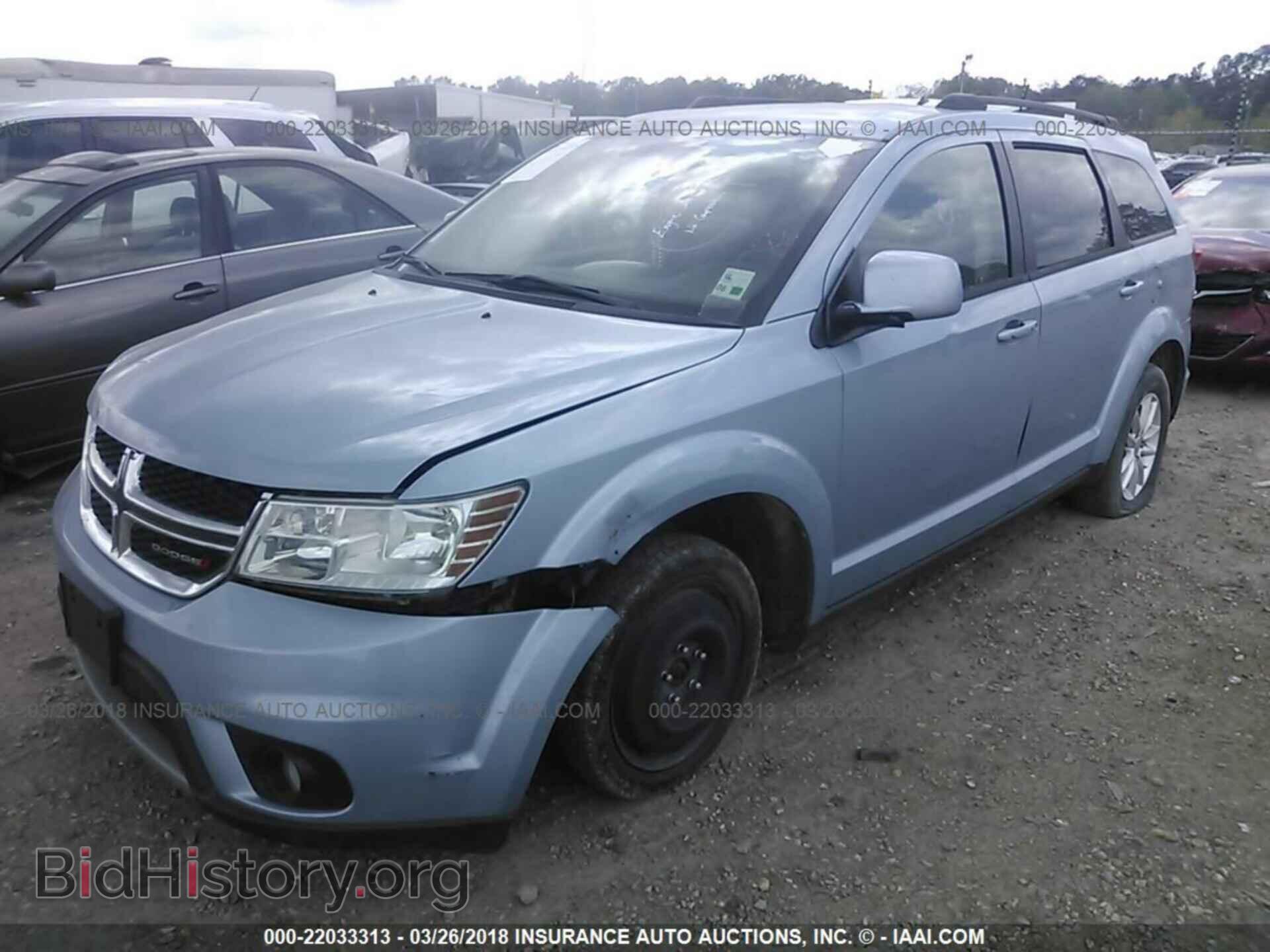 2013 Dodge Journey - VIN: 3C4PDCBB2DT653019 - Фото 2
