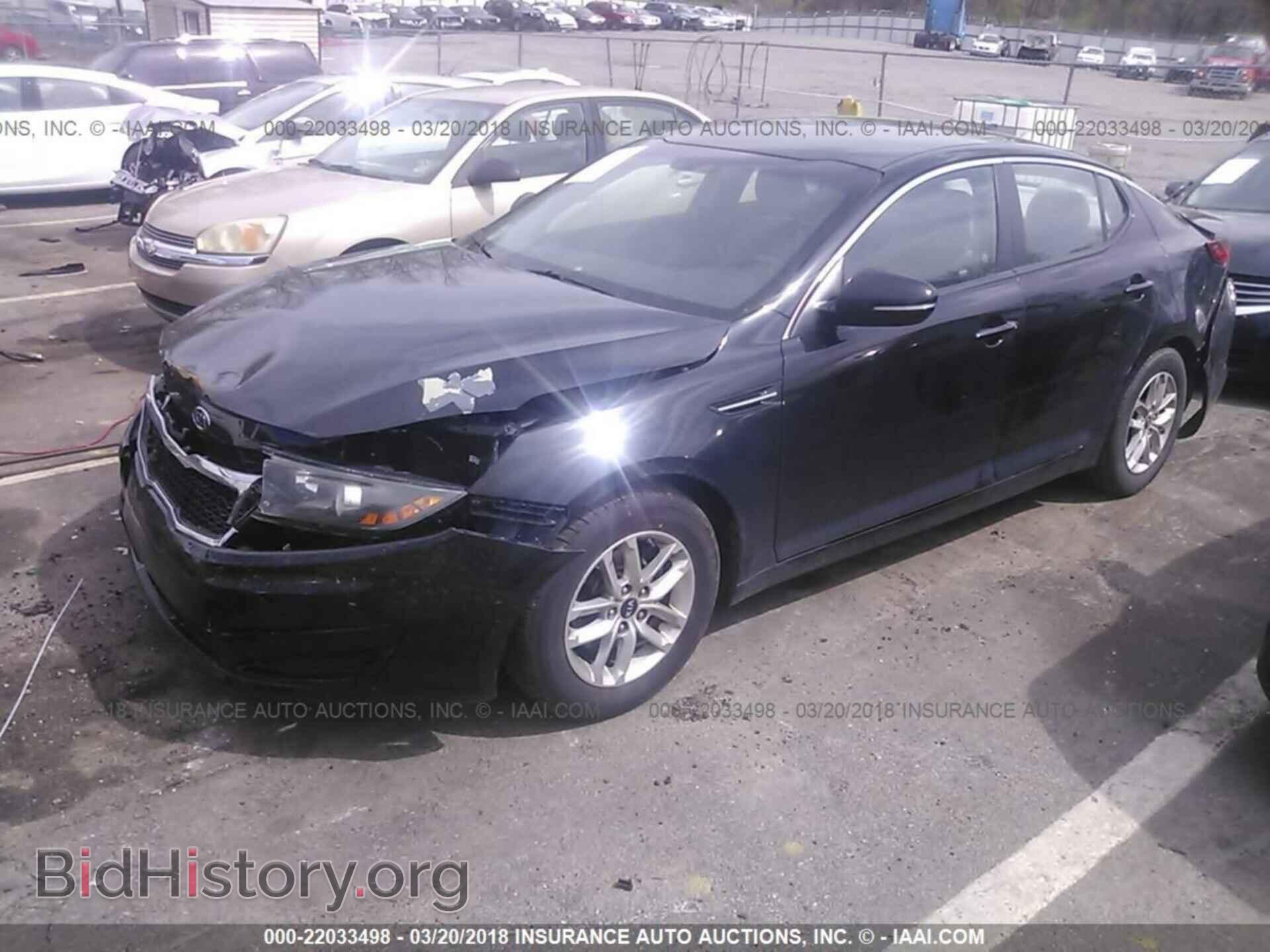 2011 Kia Optima - VIN: KNAGM4A77B5152785 - Фото 2