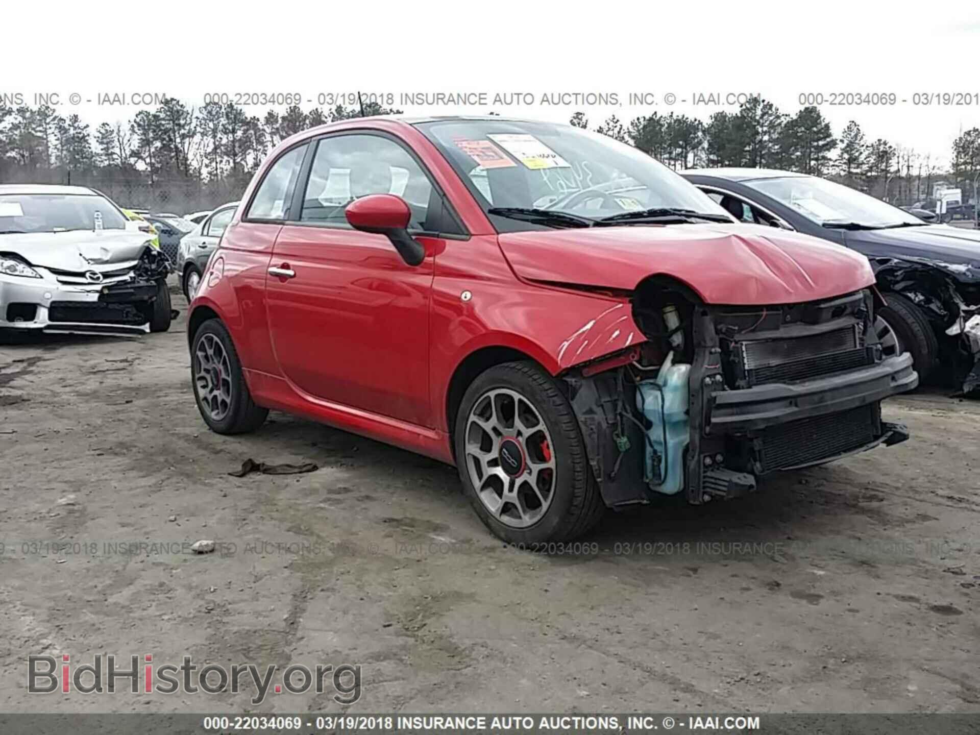 Фотография 3C3CFFBRXCT383371 - Fiat 500 2012