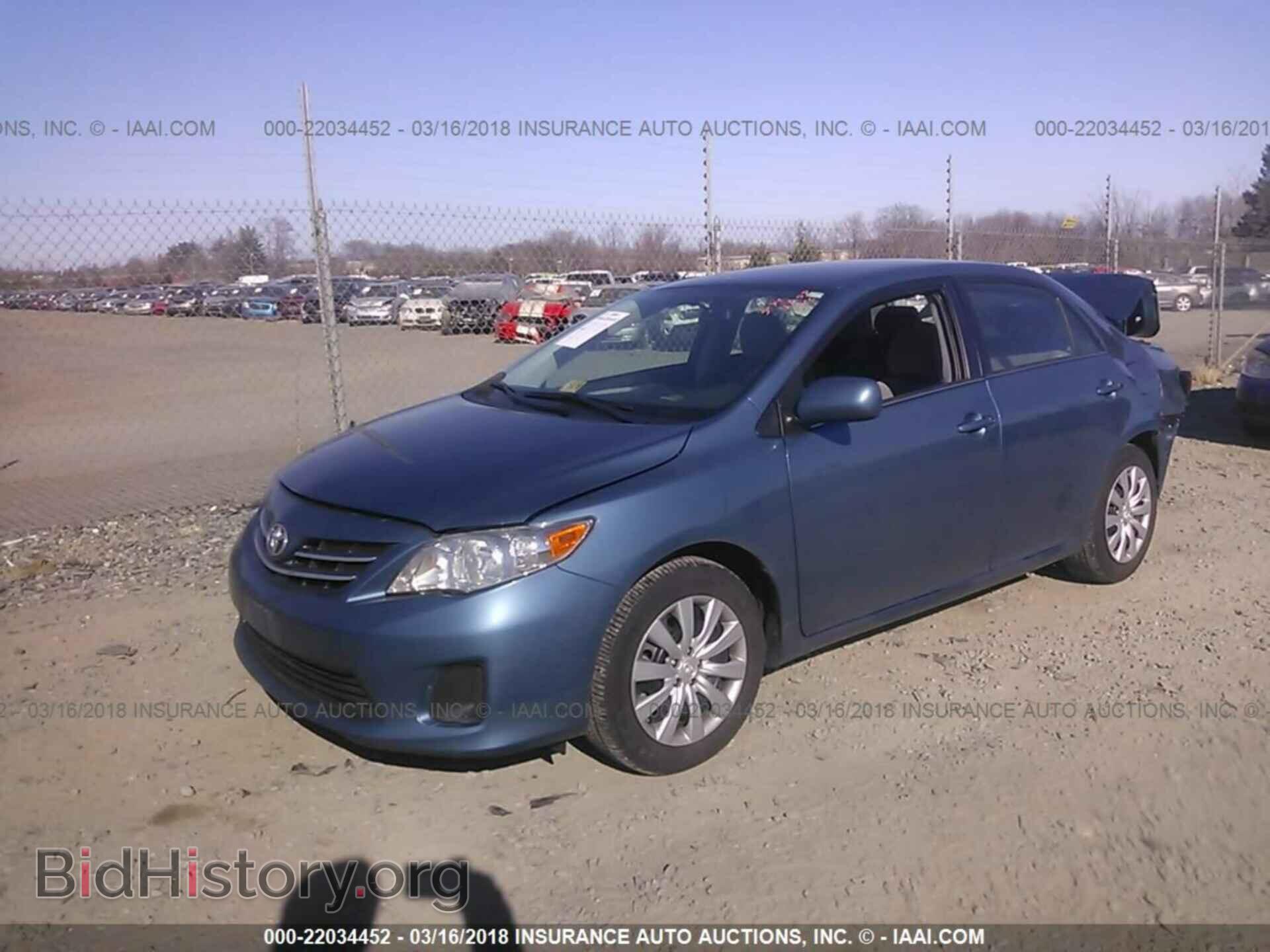 2013 Toyota Corolla - VIN: 5YFBU4EE1DP182120 - Фото 2