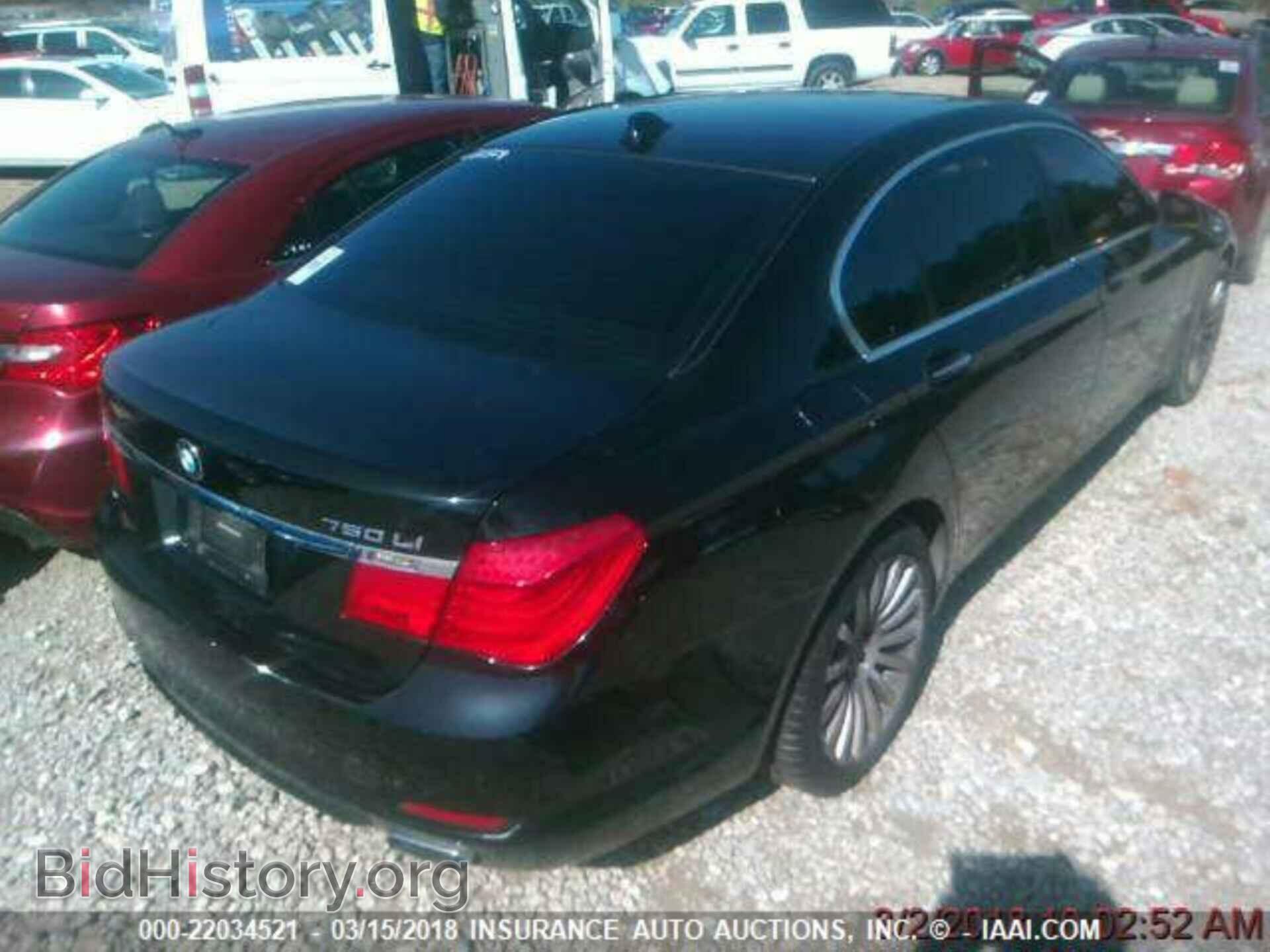 2011 Bmw 750 - VIN: WBAKC8C56BC431916 - Фото 2