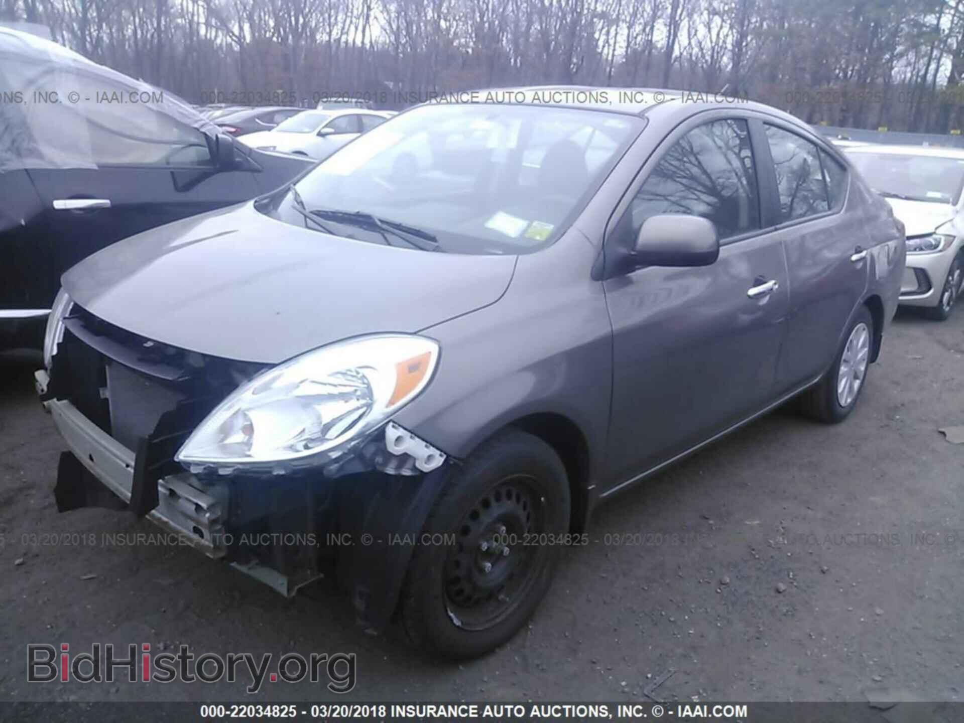 2013 Nissan Versa - VIN: 3N1CN7APXDL862026 - Фото 2