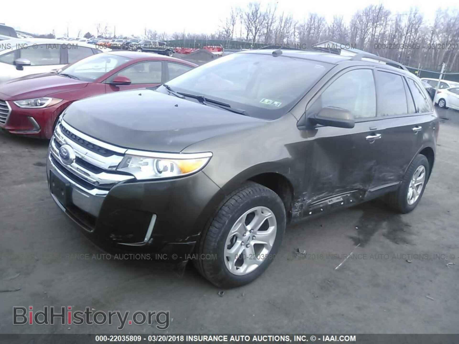 2011 Ford Edge - VIN: 2FMDK3JC5BBB01988 - Фото 2