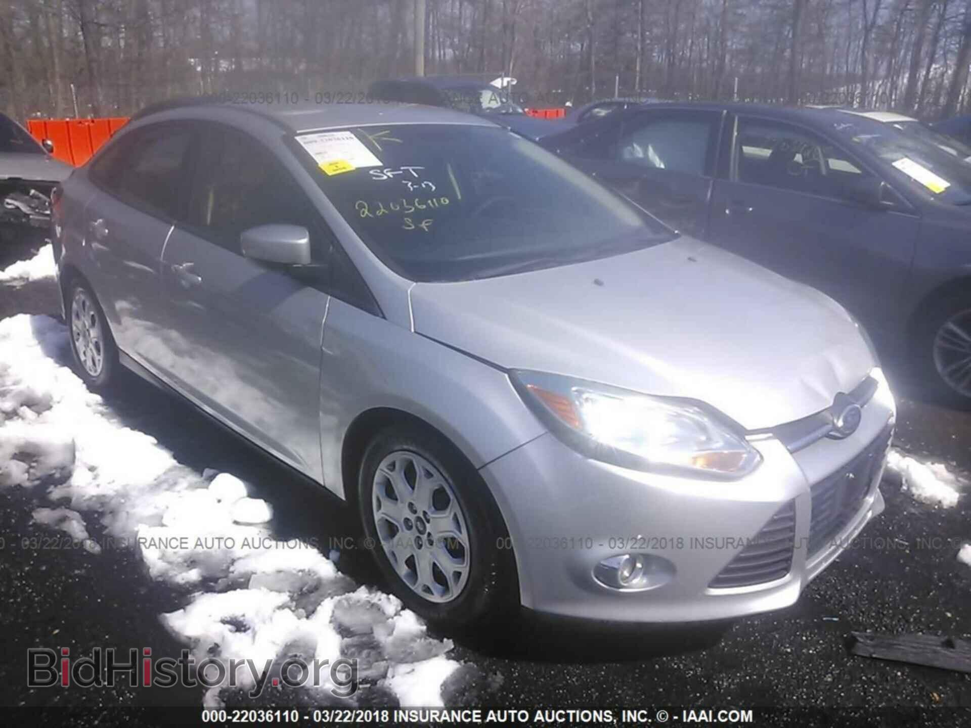 Фотография 1FAHP3F23CL219312 - Ford Focus 2012