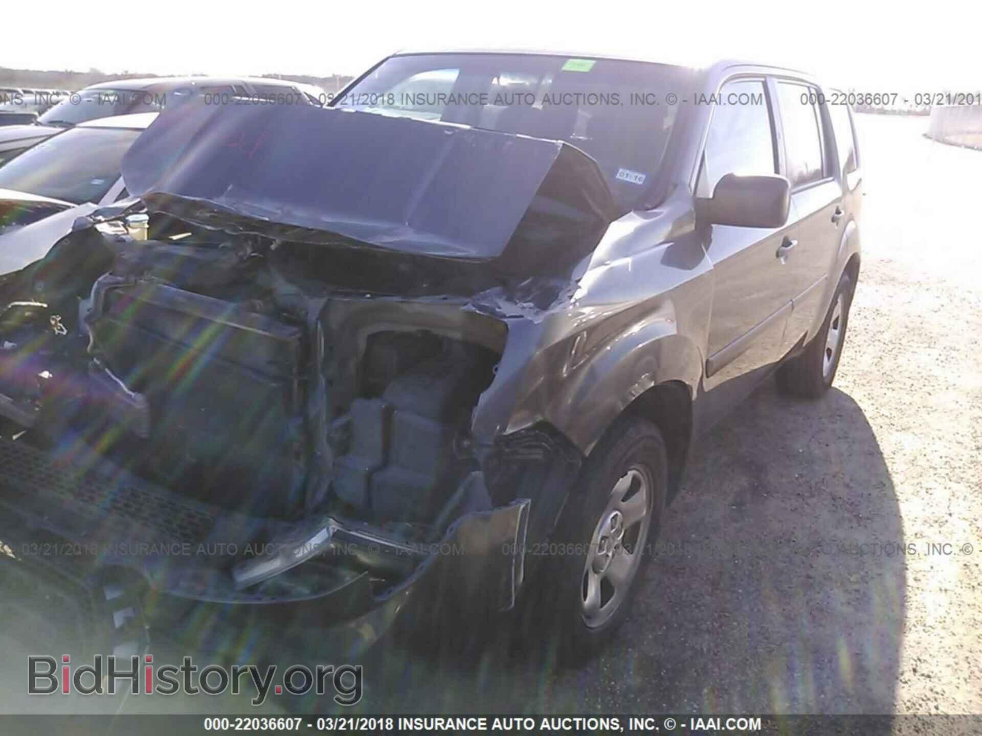 2011 Honda Pilot - VIN: 5FNYF4H29BB031461 - Фото 2