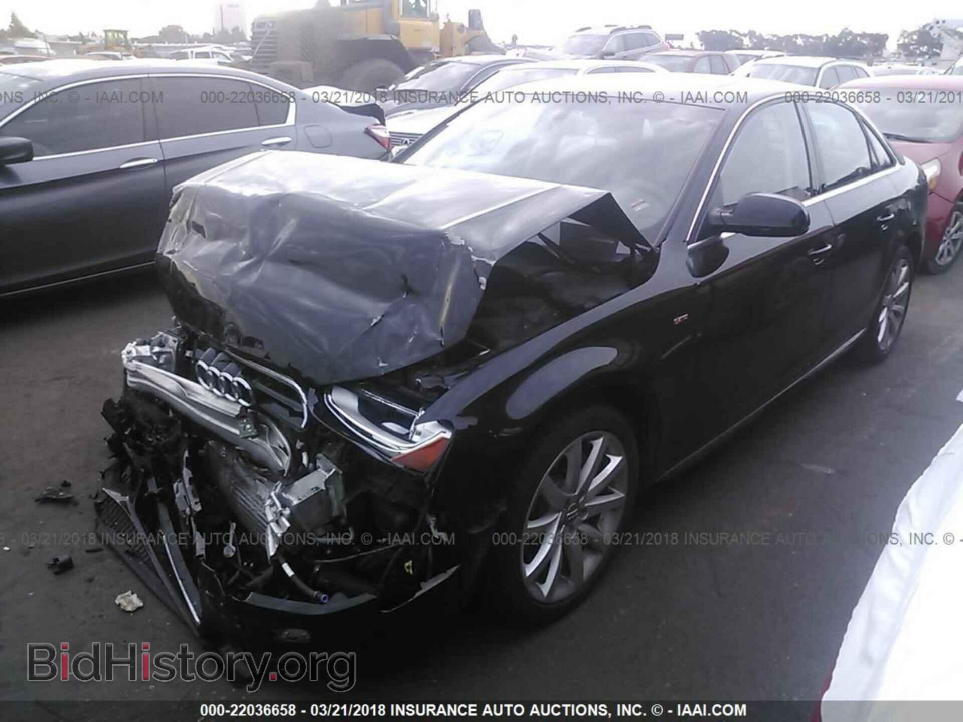 2014 Audi A4 - VIN: WAUAFAFL6EA086116 - Фото 2