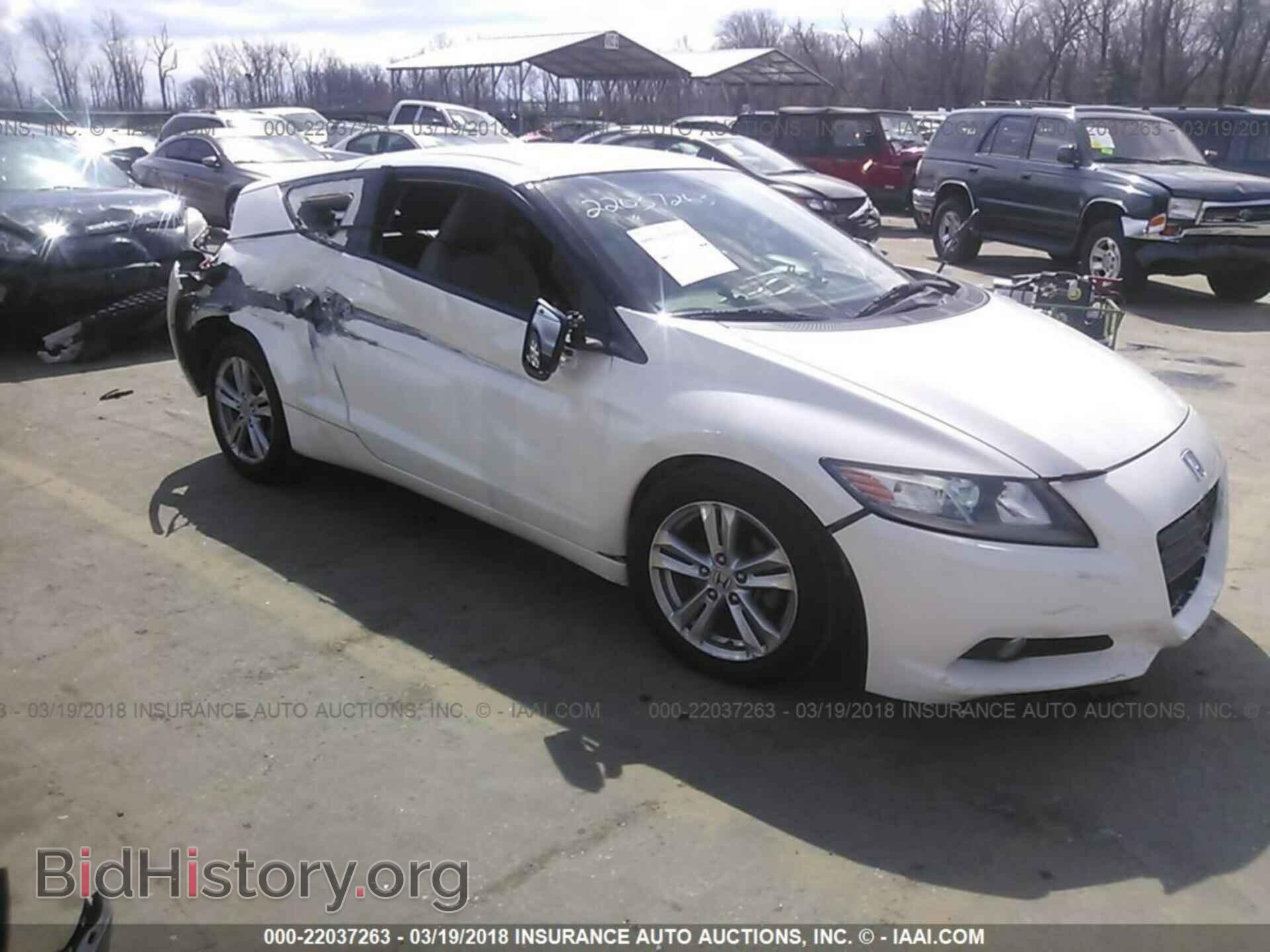 Фотография JHMZF1D60BS009314 - Honda Cr-z 2011