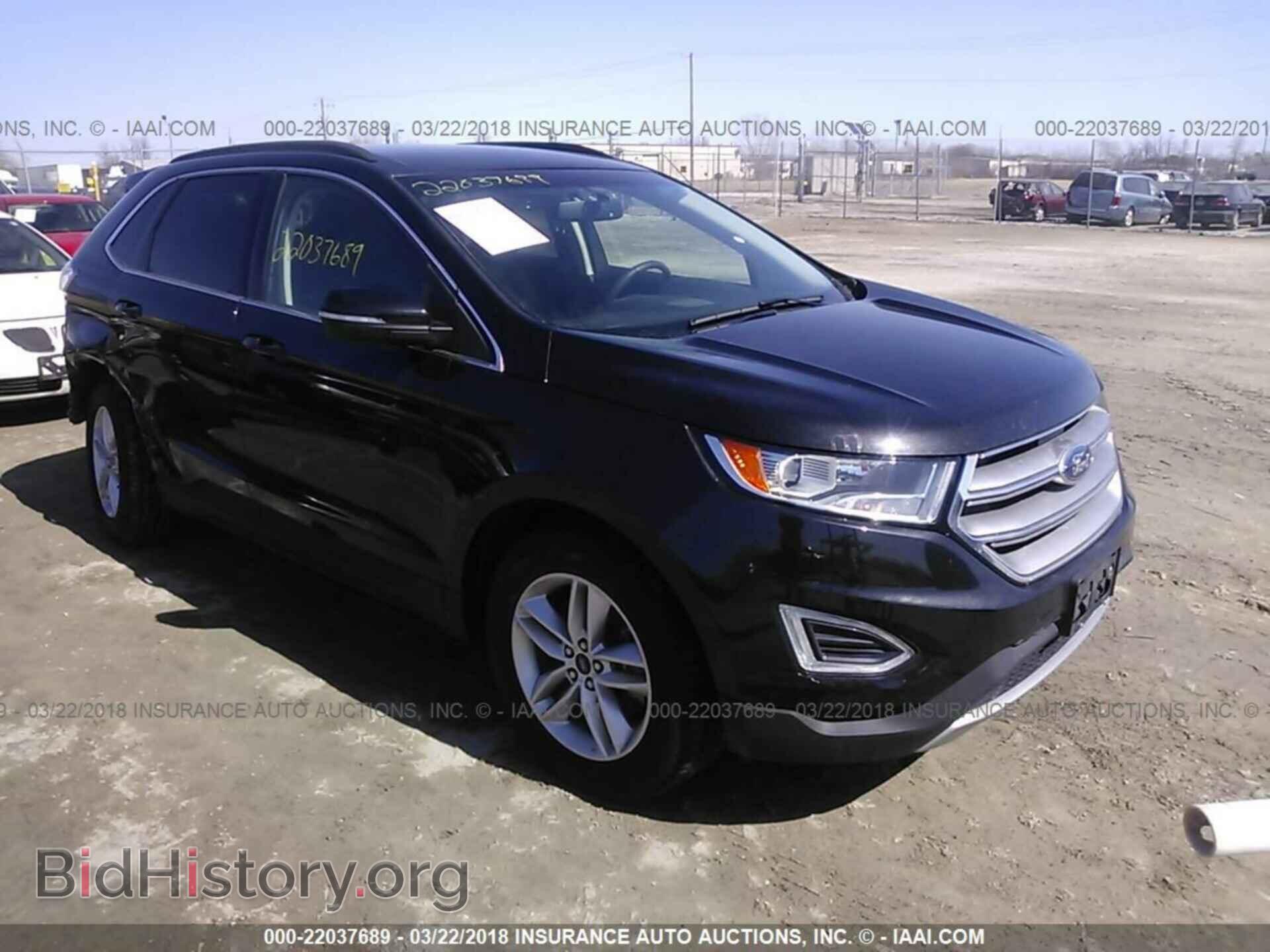 Фотография 2FMTK4J89FBB23169 - Ford Edge 2015