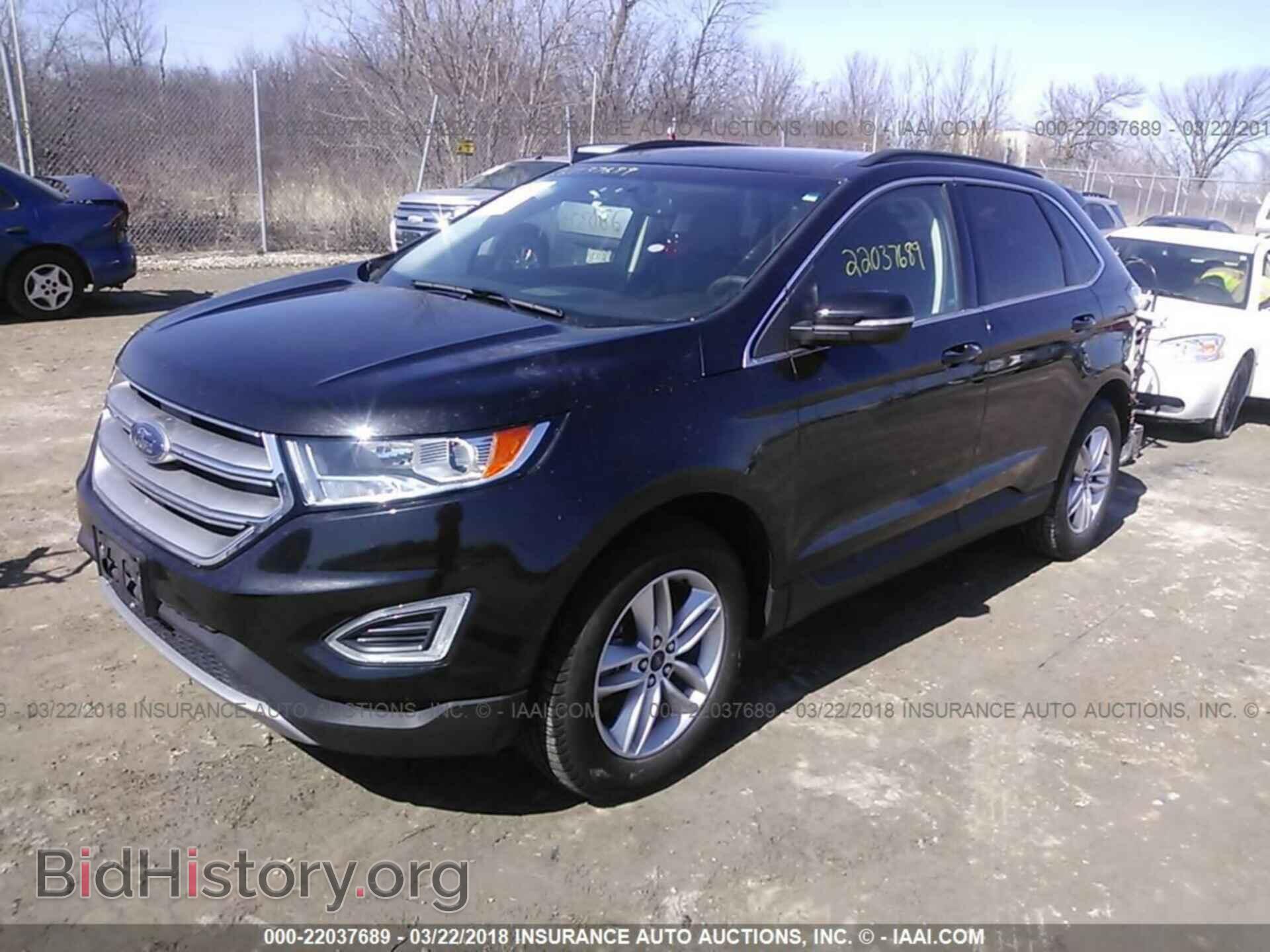 2015 Ford Edge - VIN: 2FMTK4J89FBB23169 - Фото 2