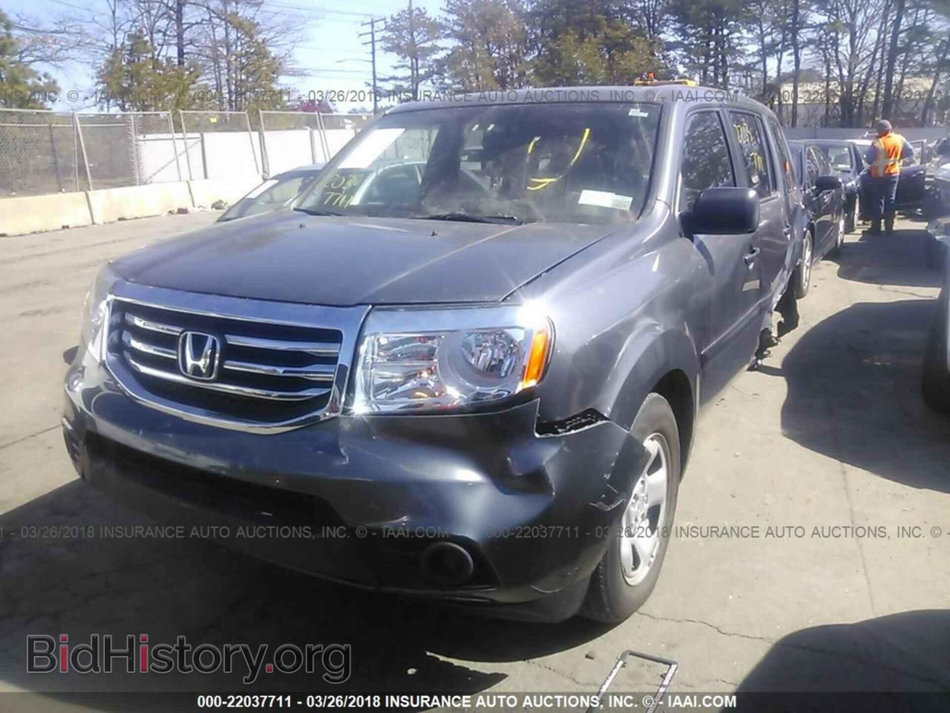 2013 Honda Pilot - VIN: 5FNYF4H21DB073013 - Photo 2