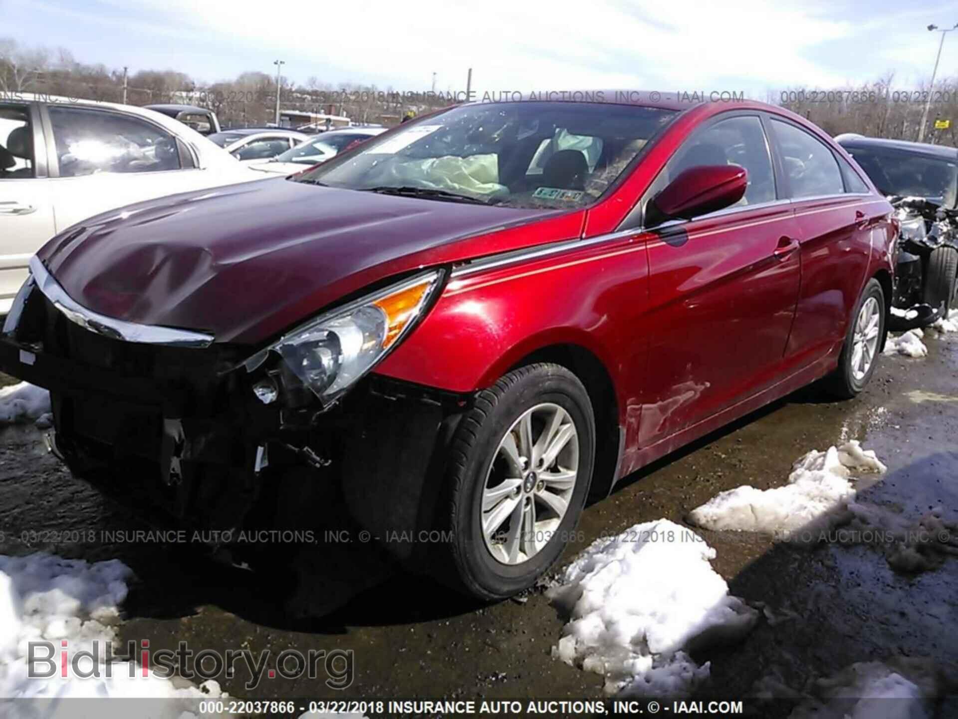 2012 Hyundai Sonata - VIN: 5NPEB4AC1CH480380 - Фото 2