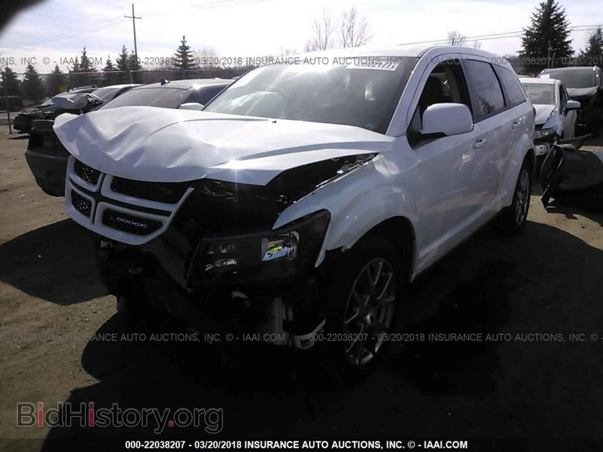 2015 DODGE JOURNEY - VIN: 3C4PDCEG1FT756183 - Фото 2