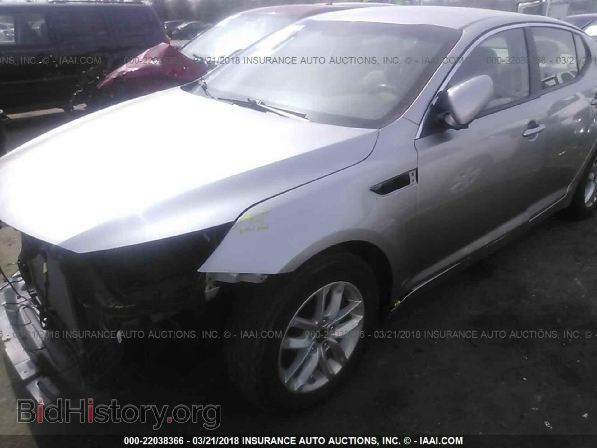 2011 Kia Optima - VIN: KNAGM4A72B5060161 - Фото 2