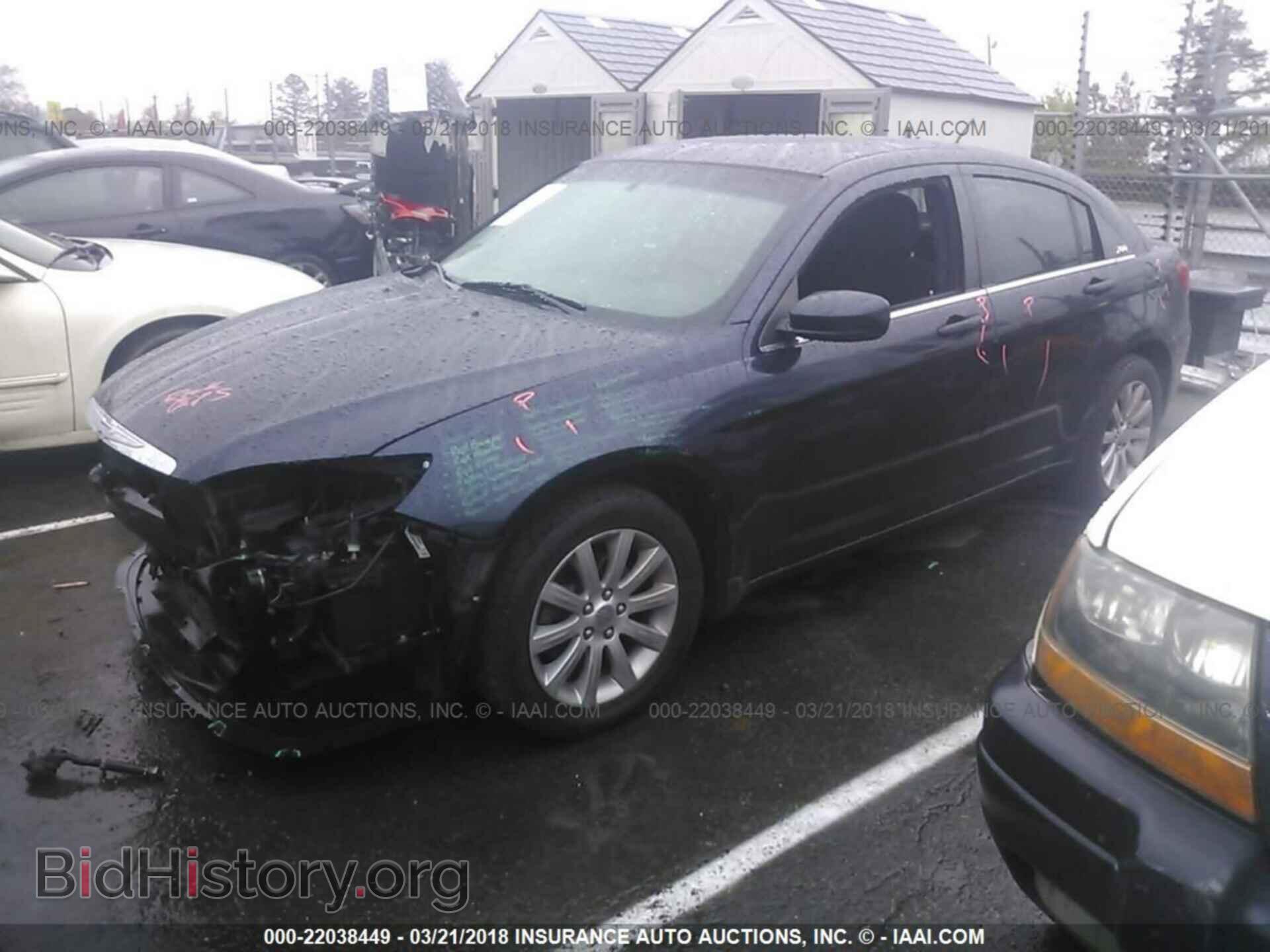 2012 Chrysler 200 - VIN: 1C3CCBBB9CN114637 - Фото 2