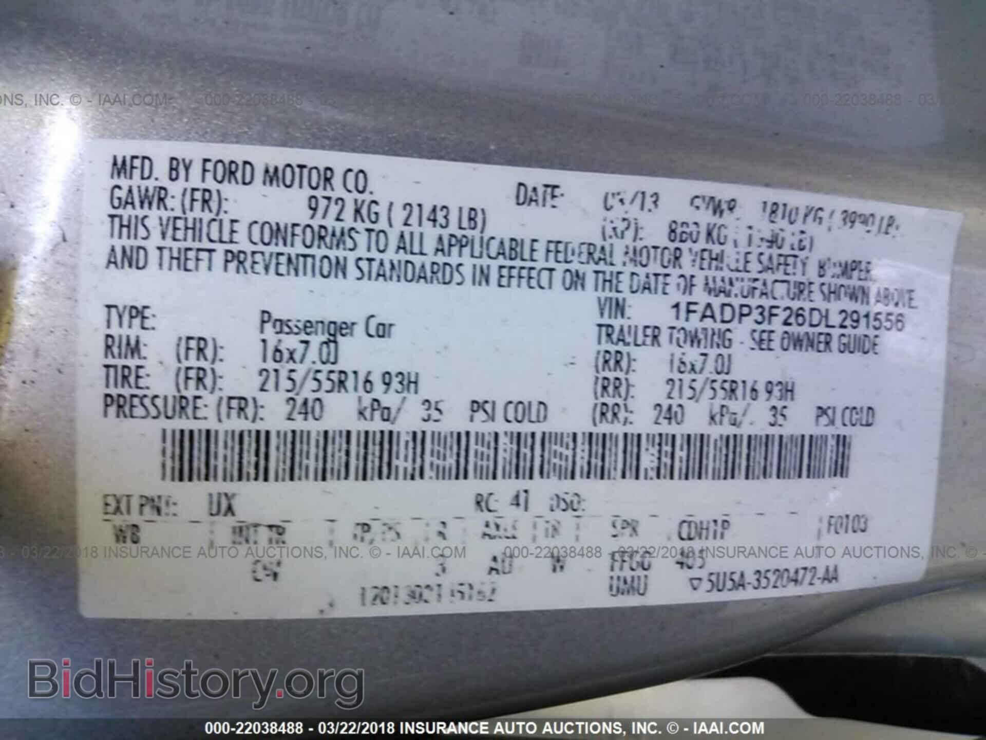 2013 Ford Focus - VIN: 1FADP3F26DL291556 - Фото 9