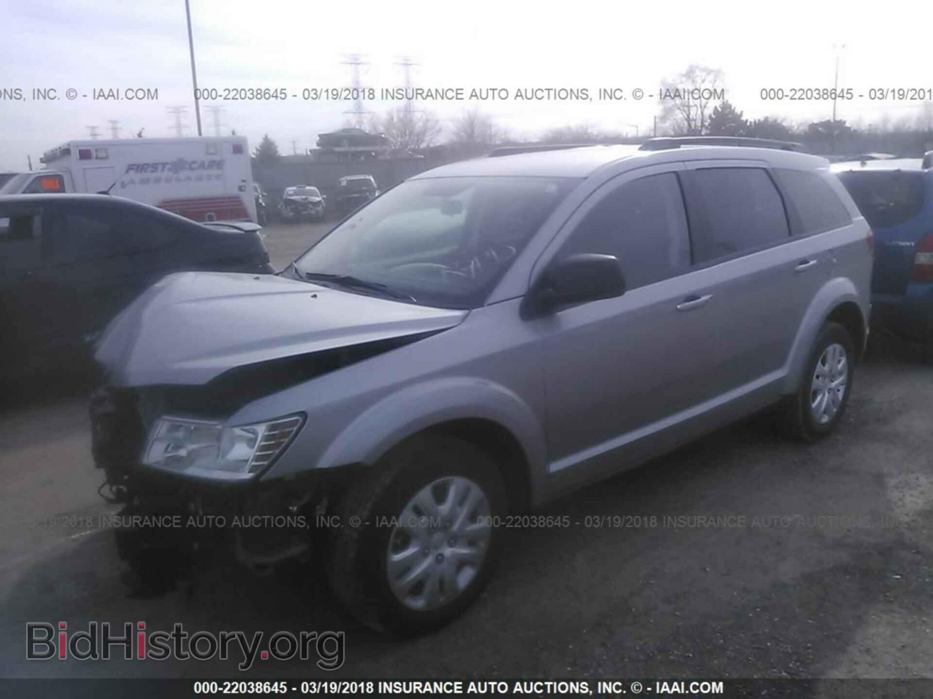 2017 Dodge Journey - VIN: 3C4PDCAB8HT662086 - Фото 2