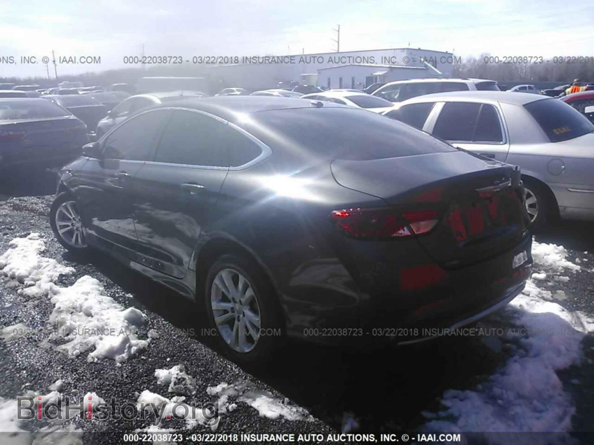 2015 Chrysler 200 - VIN: 1C3CCCAB2FN707798 - Photo 3
